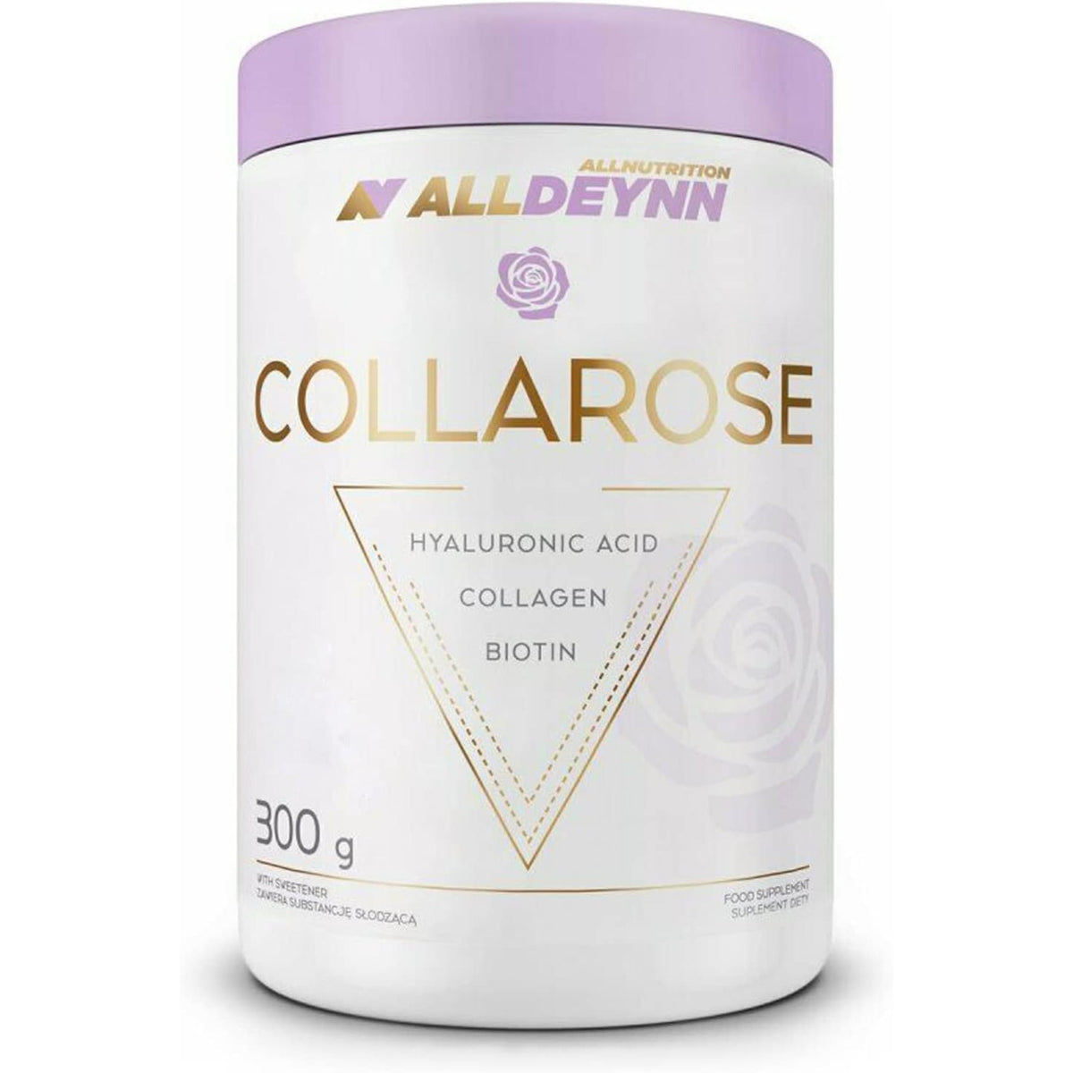 Allnutrition AllDeynn Collarose Raspberry Wild Strawberry Rinderkollagen 300 g – Sportnahrung | kaufen in Deutschland und Österreich