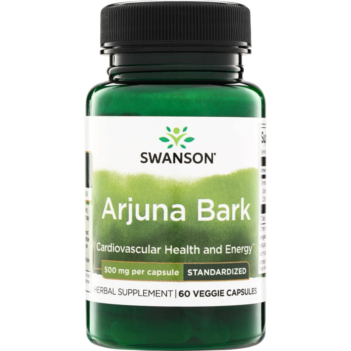 Swanson Arjuna-Rinde Standardisiert 500mg 60 Veg Caps – Kräuter-Nahrungsergänzungsmittel | kaufen in Deutschland und Österreich