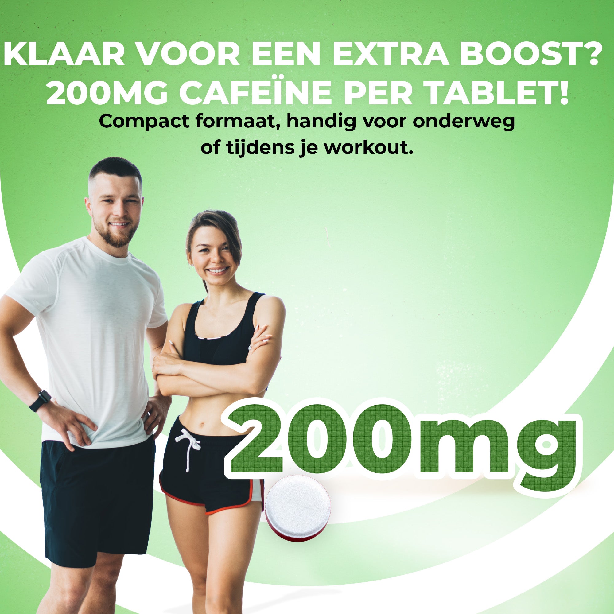Coffein 200 mg | 365 Tabletten | LUTO Supplements