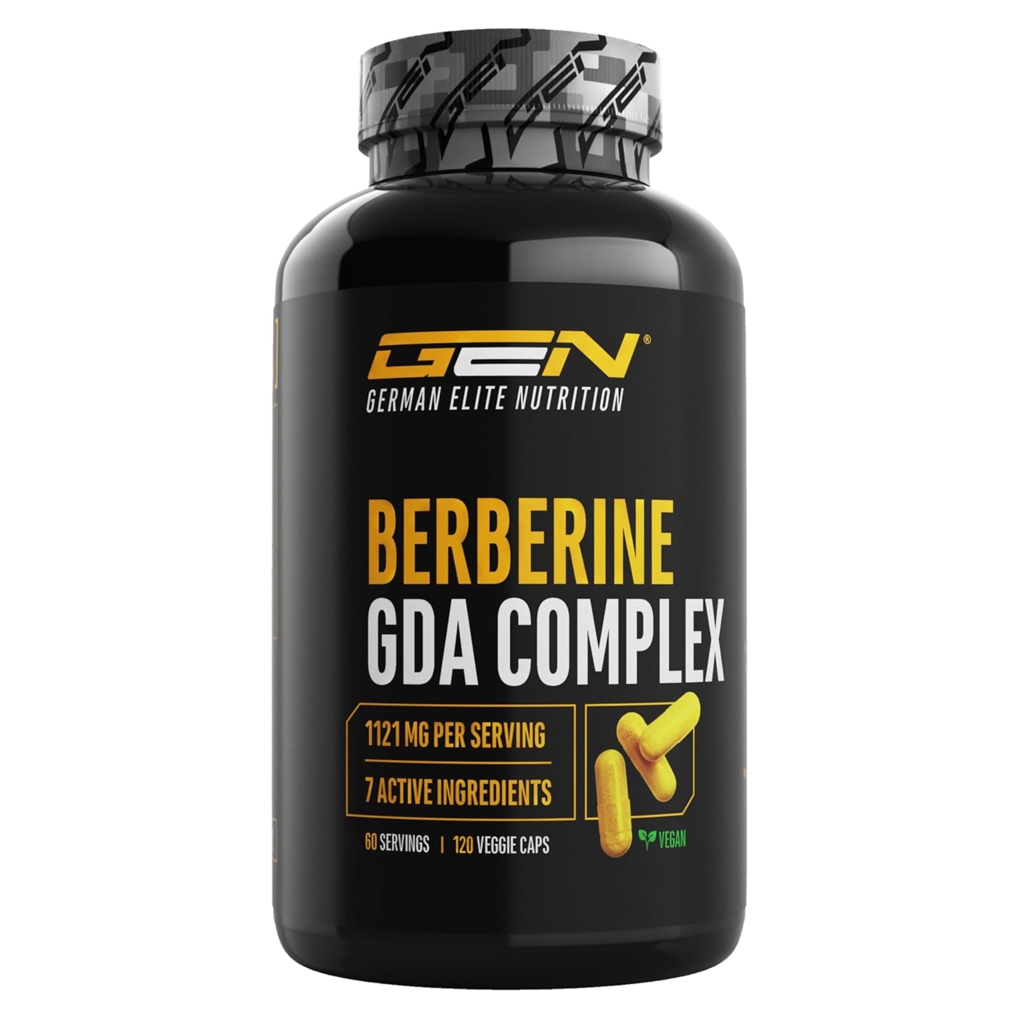 Berberin Complex 500mg | 120 Kapseln | German Elite Nutrition