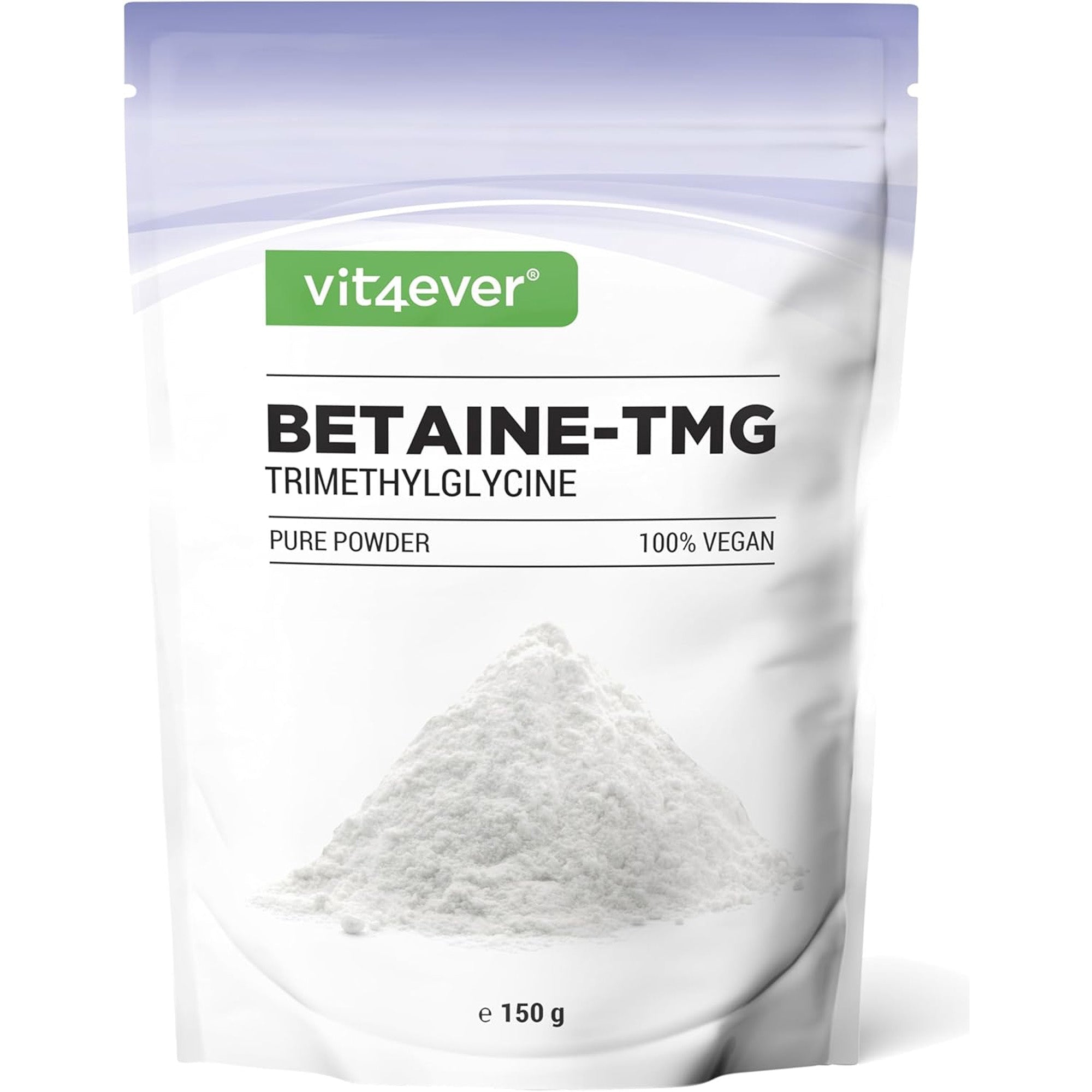 Vit4ever Betain-TMG (Trimethylglycin) Pulver - 150 g