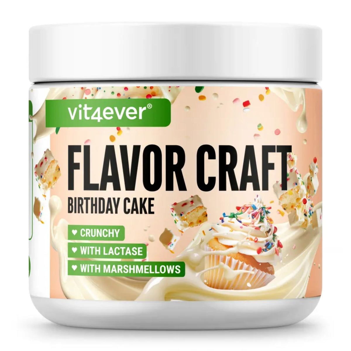 Vit4ever Flavor Craft Geburtstagskuchen Geschmackspulver 250 g
