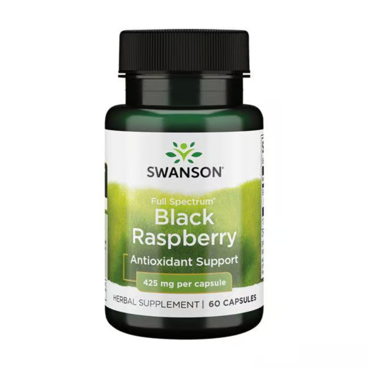 Swanson Schwarze Himbeere 425mg 60 Kapseln – Kräuter-Nahrungsergänzungsmittel | kaufen in Deutschland und Österreich