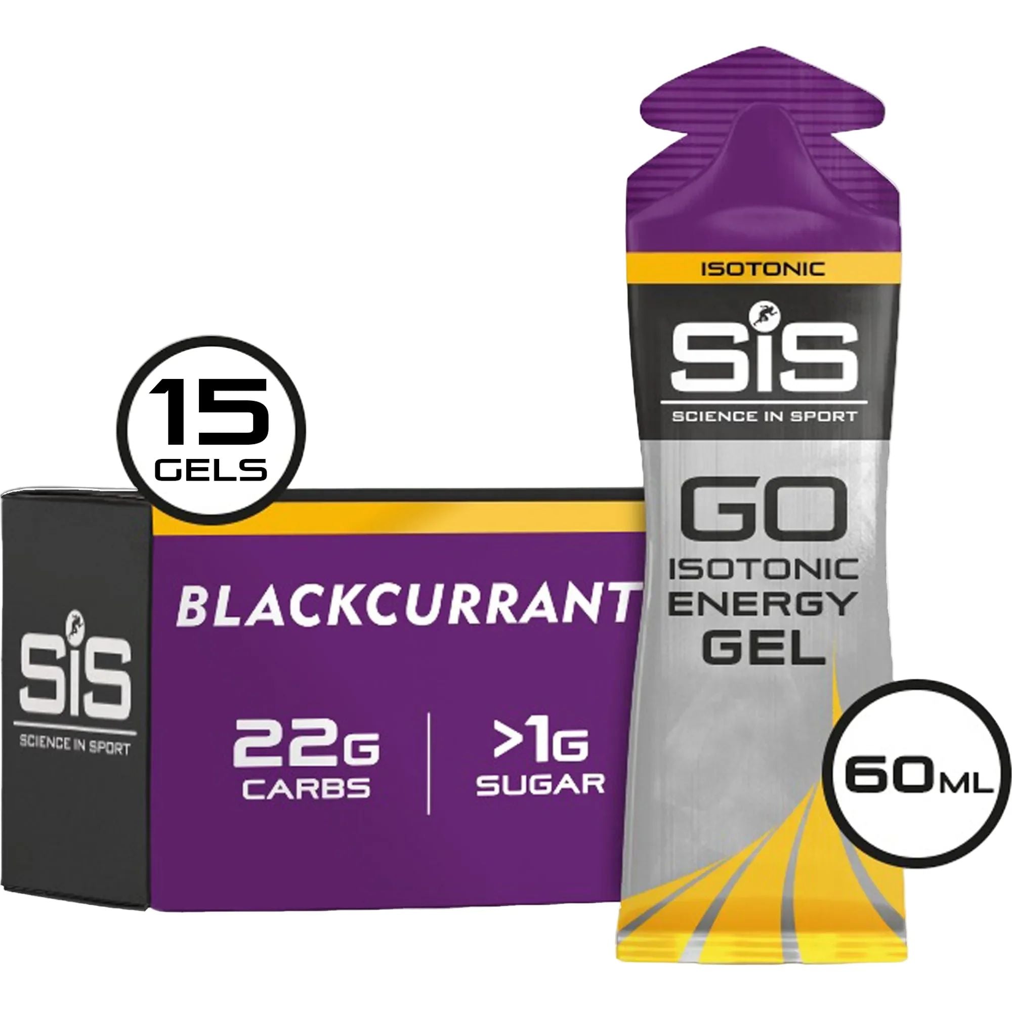 SiS Go Isotonic Energy Gel | Blackcurrant