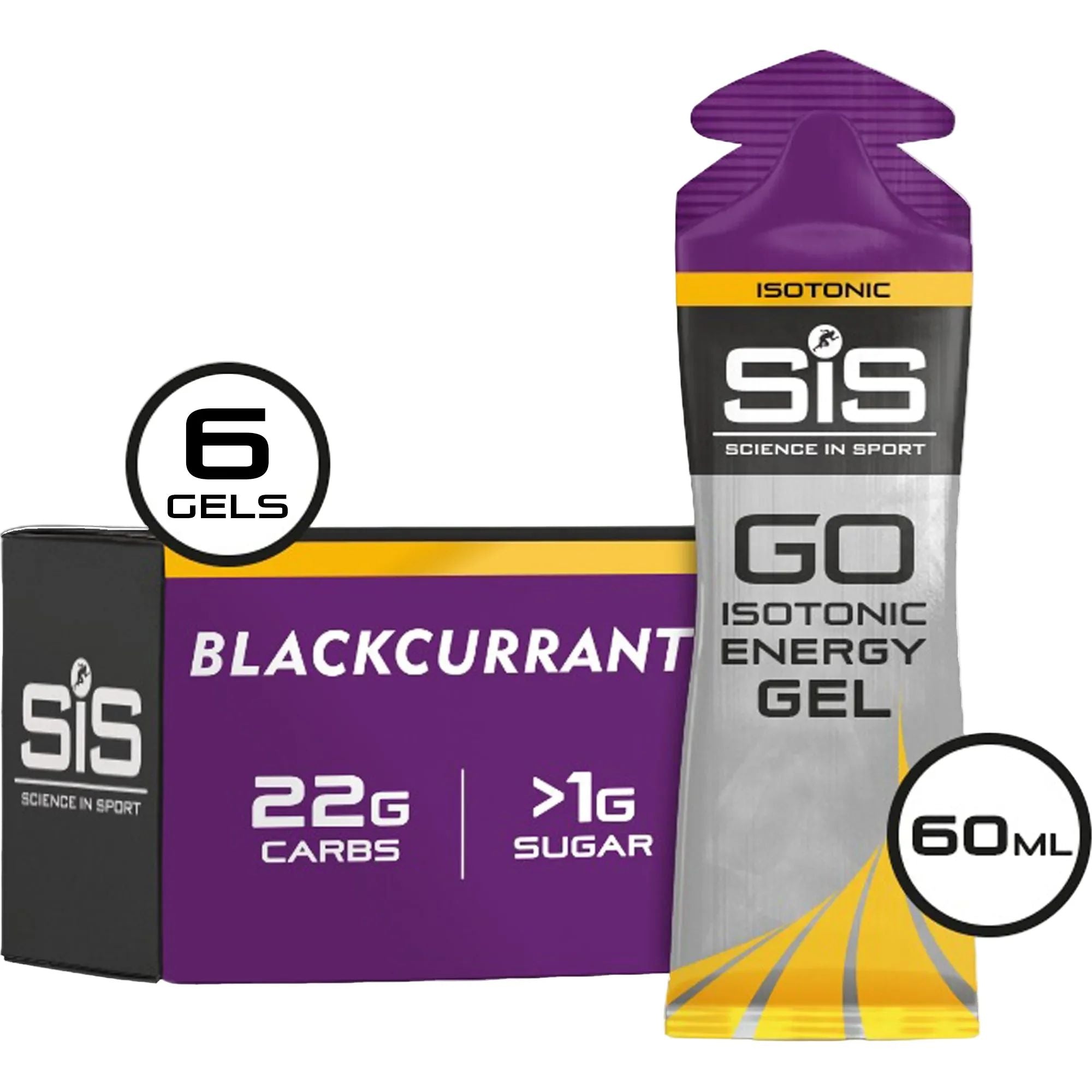 SiS Go Isotonic Energy Gel | Blackcurrant