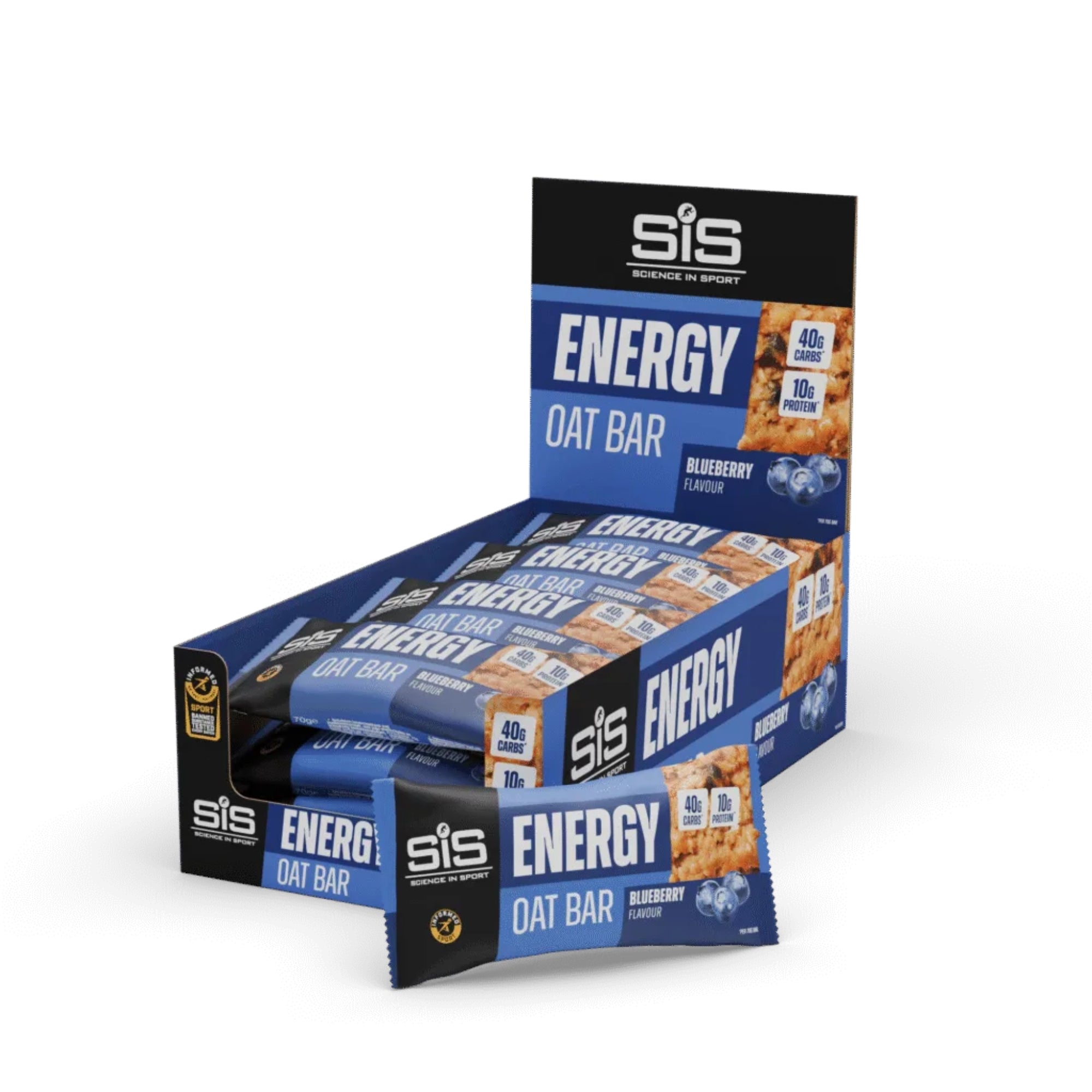 SIS Energy Oat Bar | Energie-Haferflockenriegel | 12 Stück