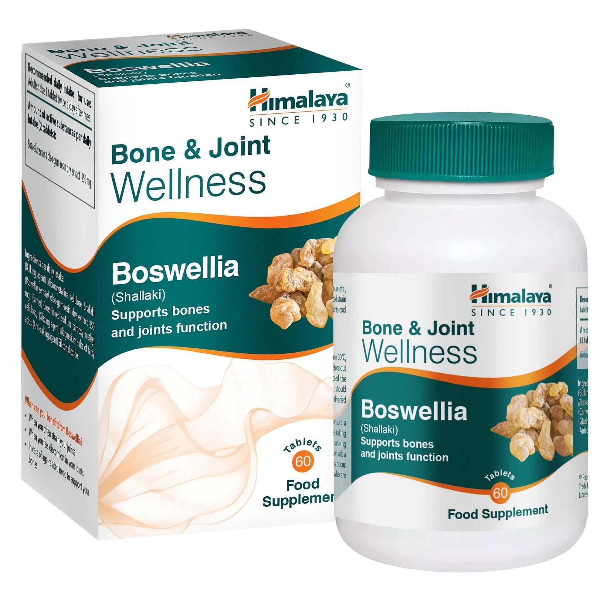 Boswellia (Shallaki) Knochen & Gelenke | 60 Tabletten | Himalaya