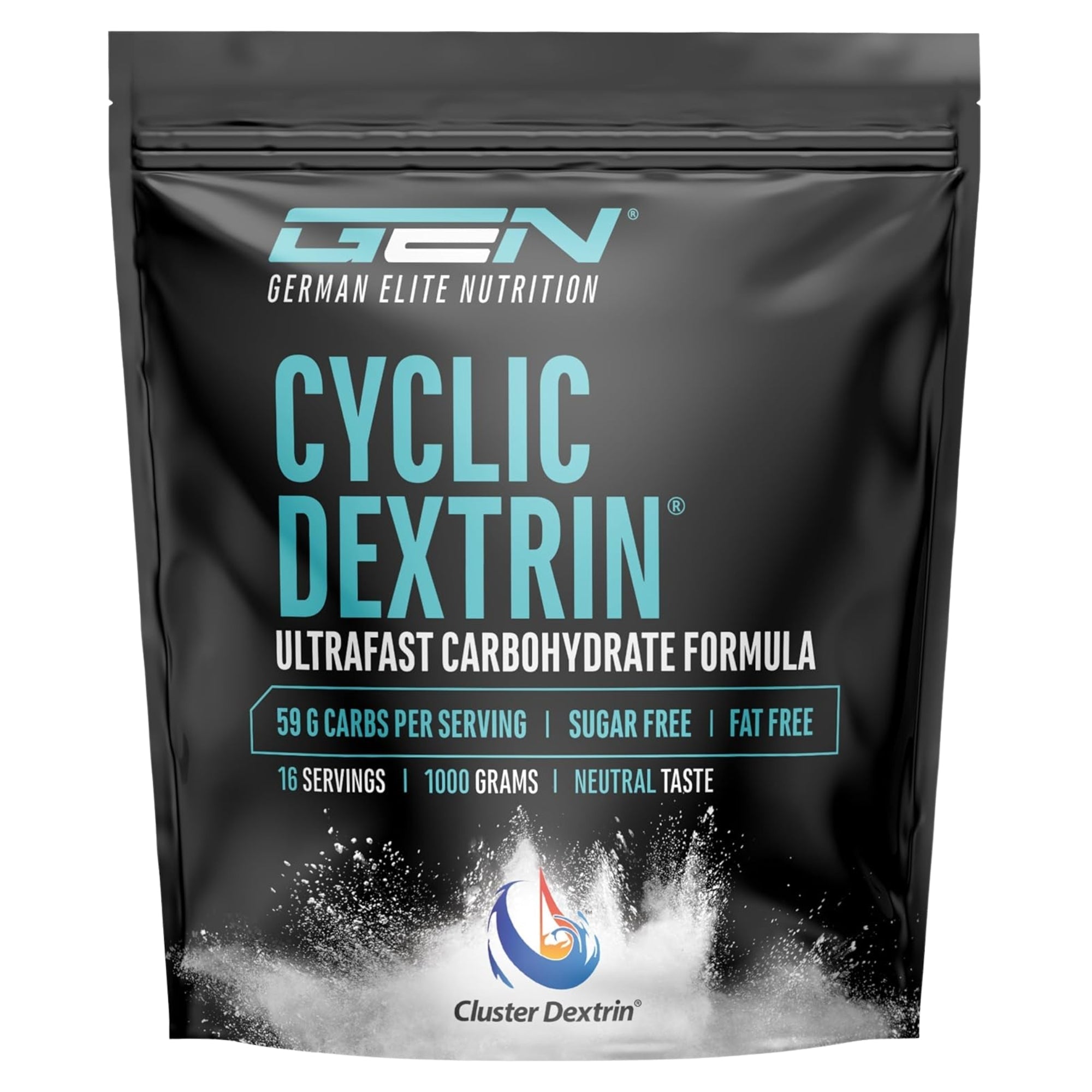 Cyclic Dextrin® (Highly Branched Cluster Dextrin) | 1000 g | German Elite Nutrition