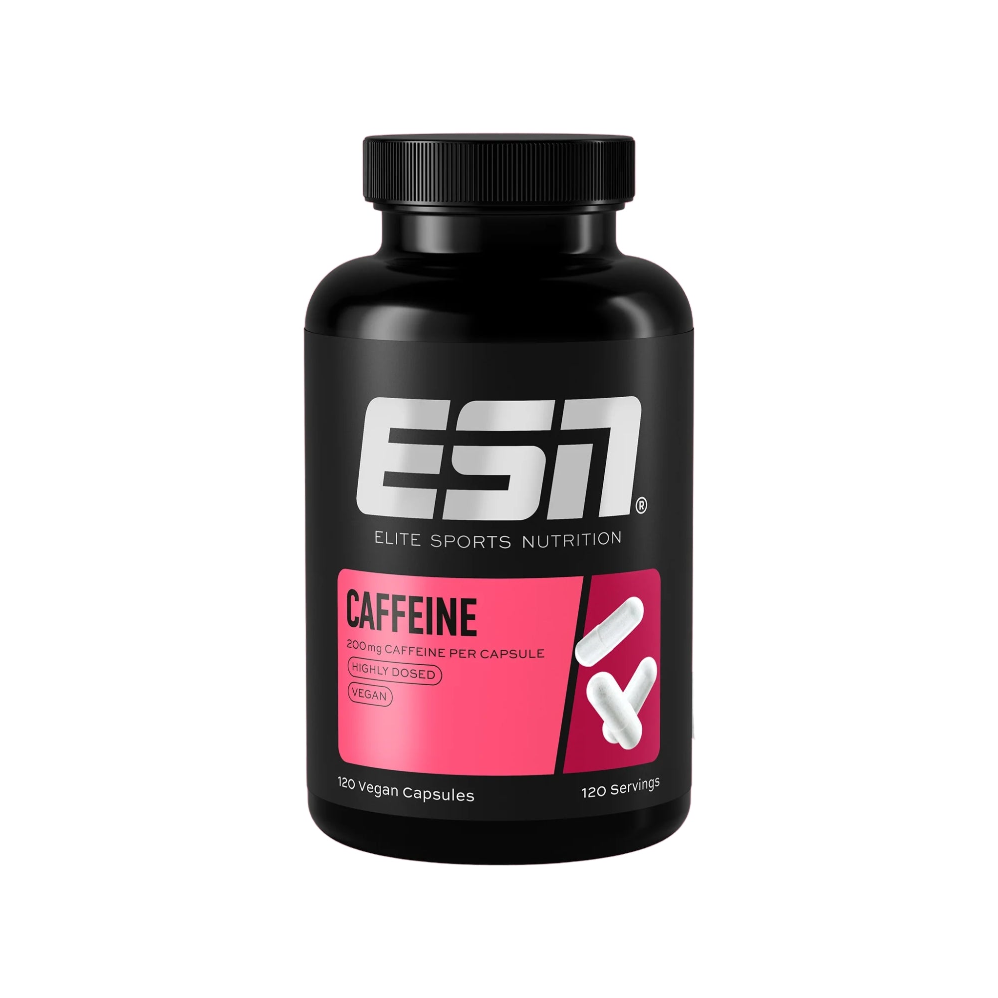 ESN Caffeine Caps | 200 mg | 120 Kapseln | ESN