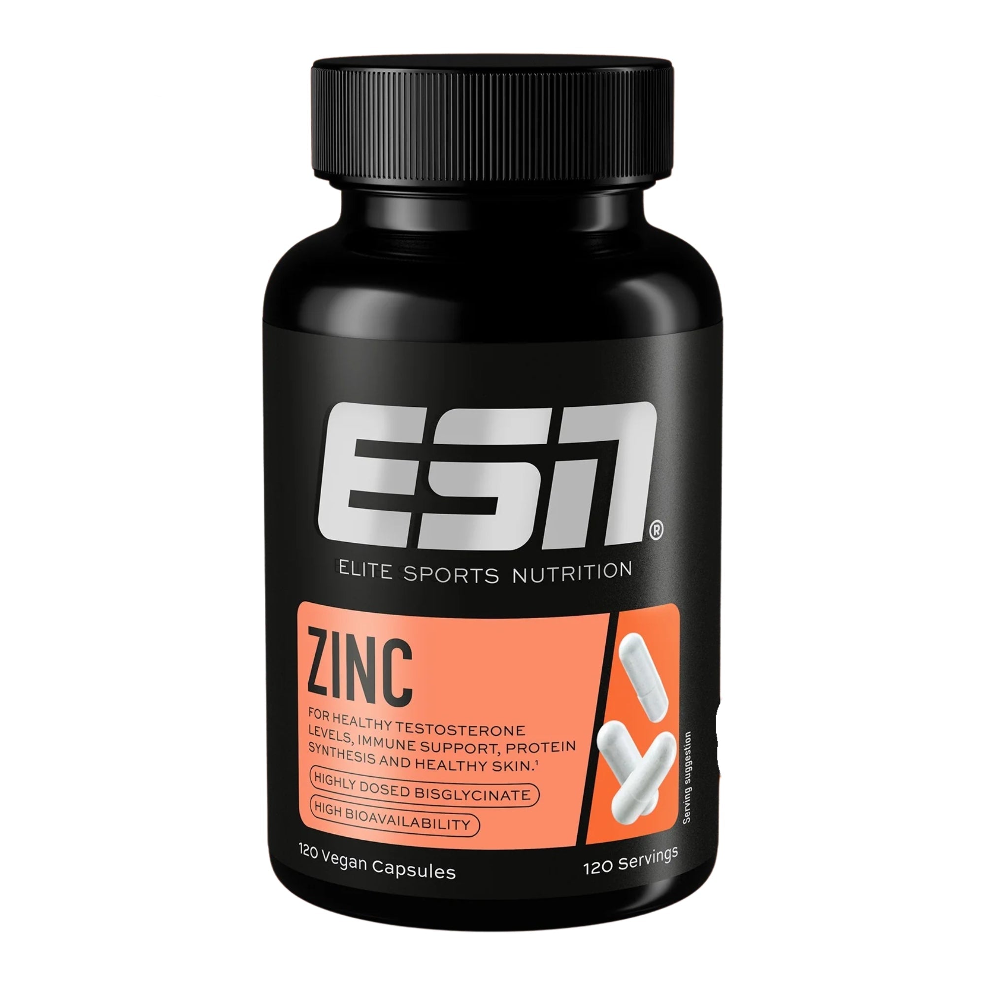 ESN Zink Bisglycinat | 120 Kapseln | ESN