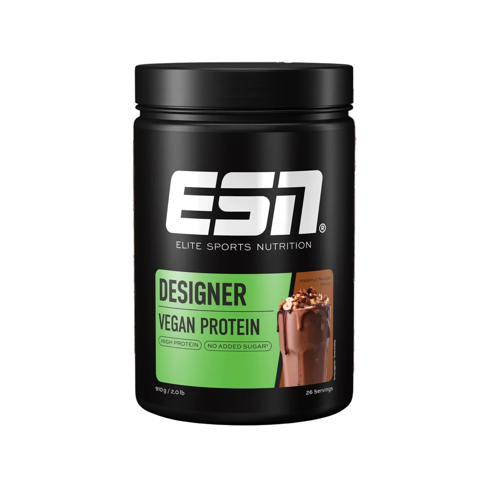 ESN Vegan Designer Protein 2.0 Hazelnut Nougat | 900 g | ESN