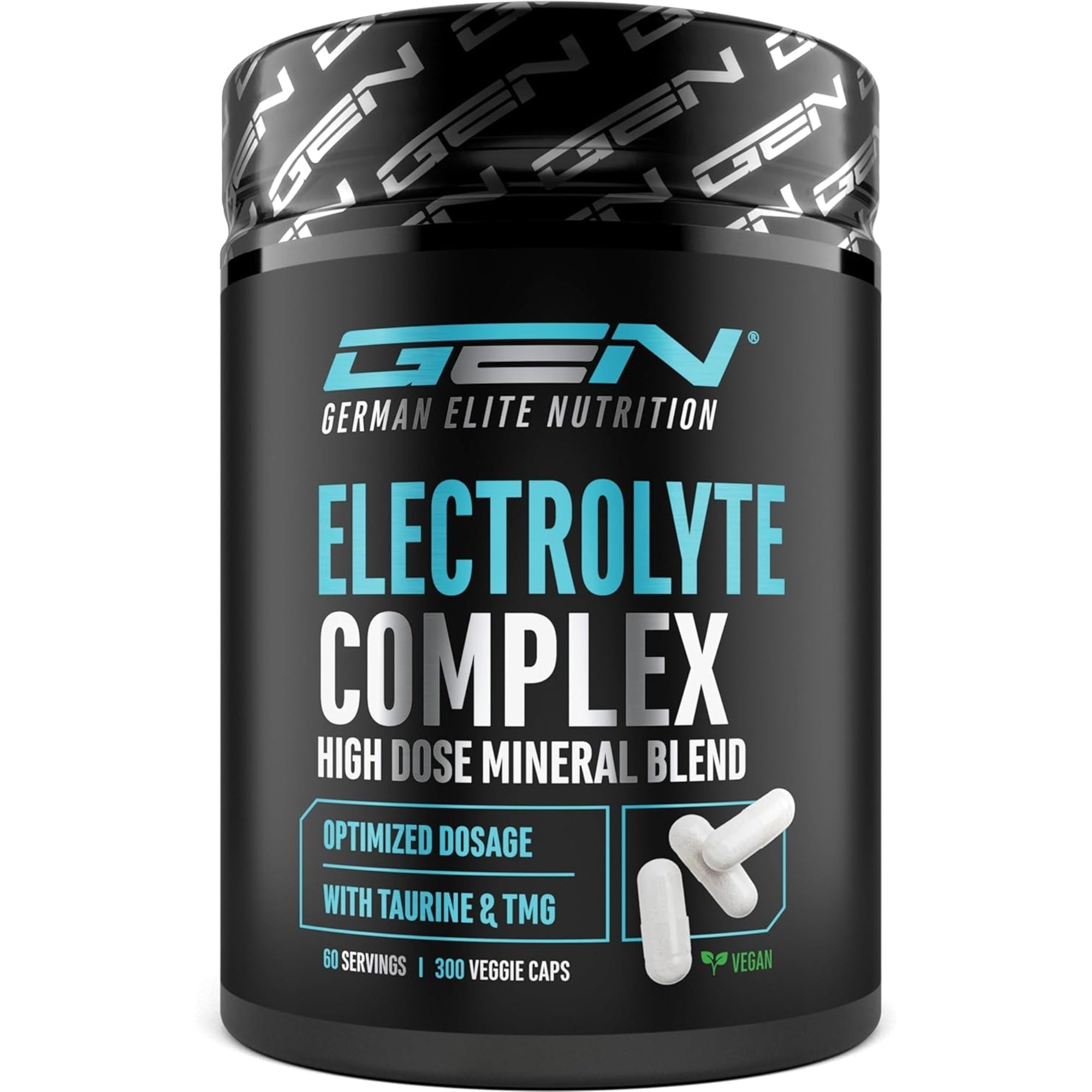 Elektrolyt Complex Plus | 300 Kapseln | German Elite Nutrition