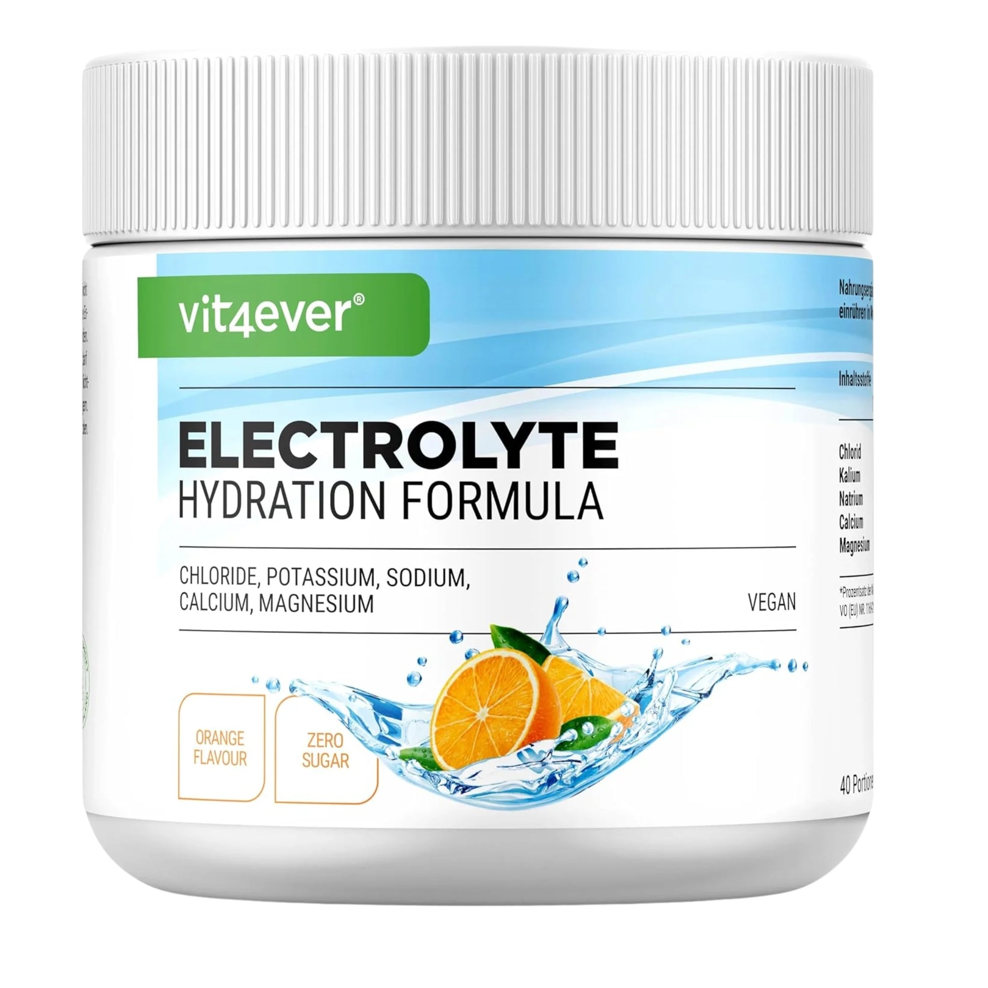 Vit4ever Electrolyte Hydration Formula Zitrone