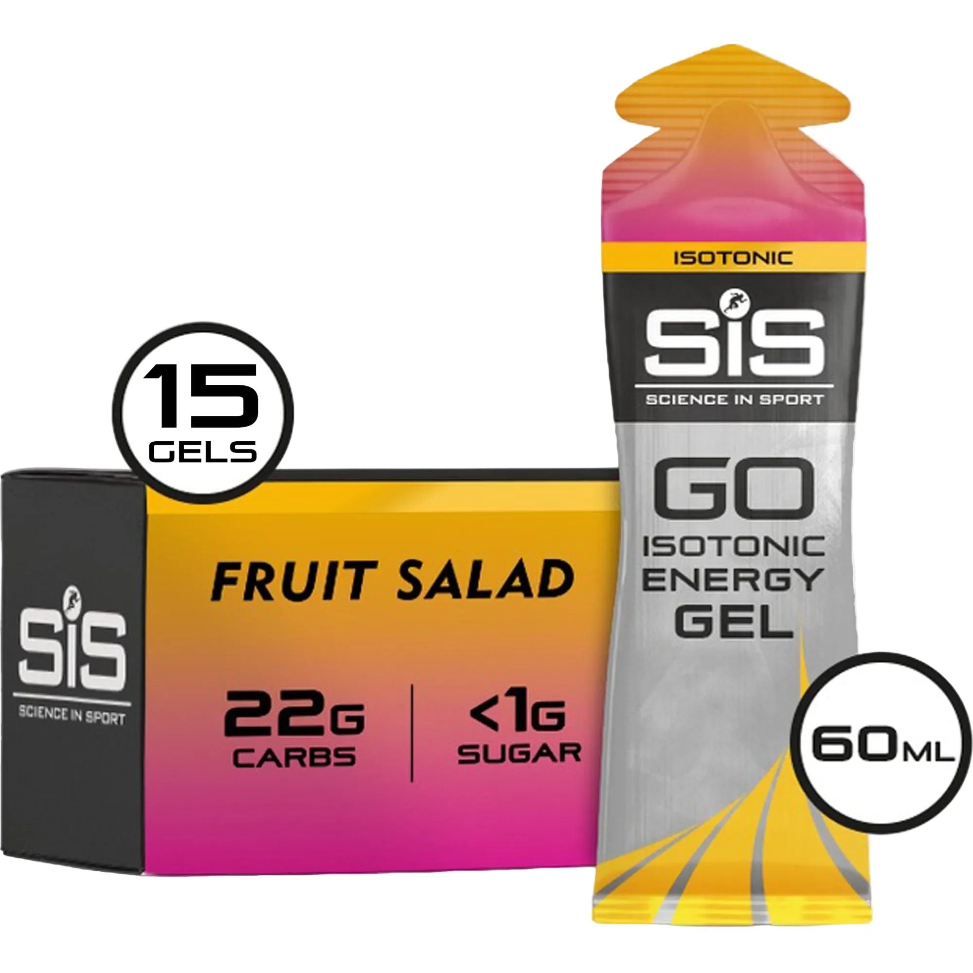 SiS Go Isotonic Energy Gel | Fruit Salad