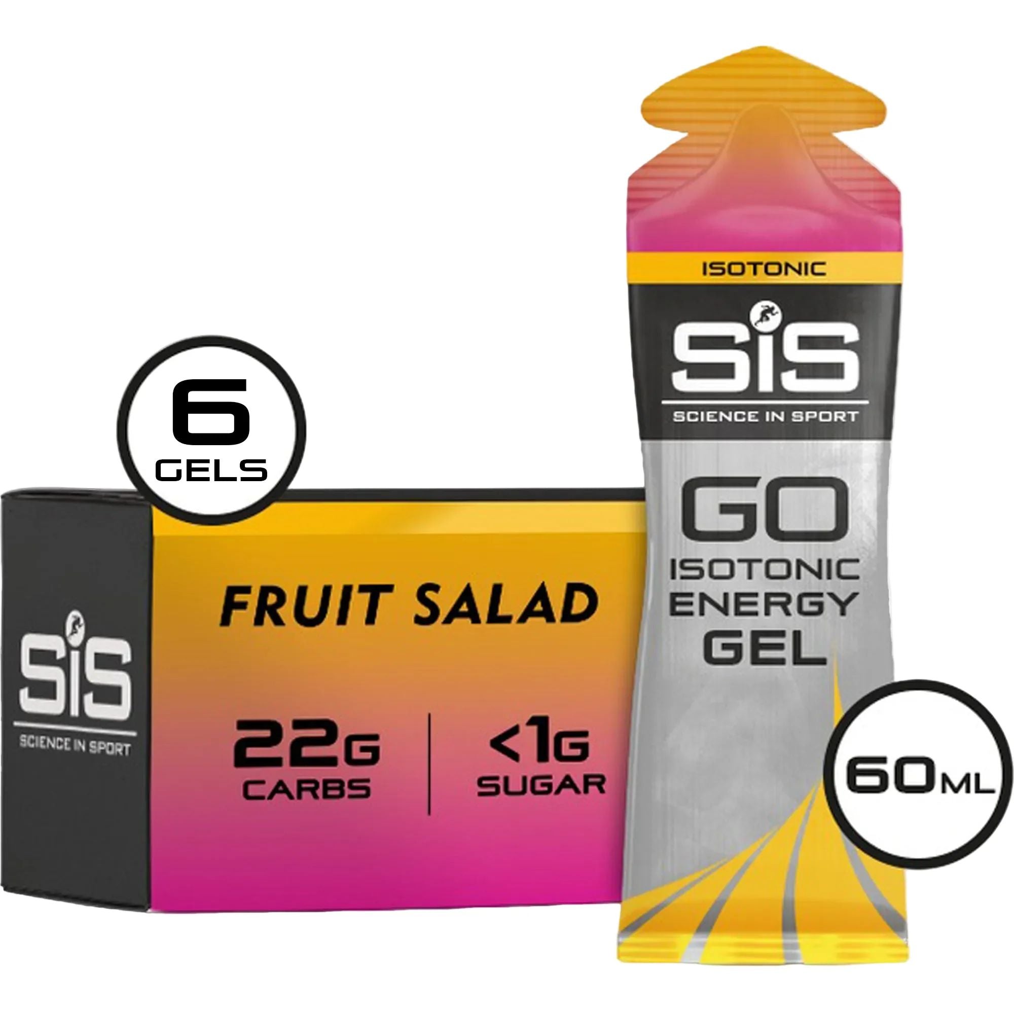 SiS Go Isotonic Energy Gel | Fruit Salad
