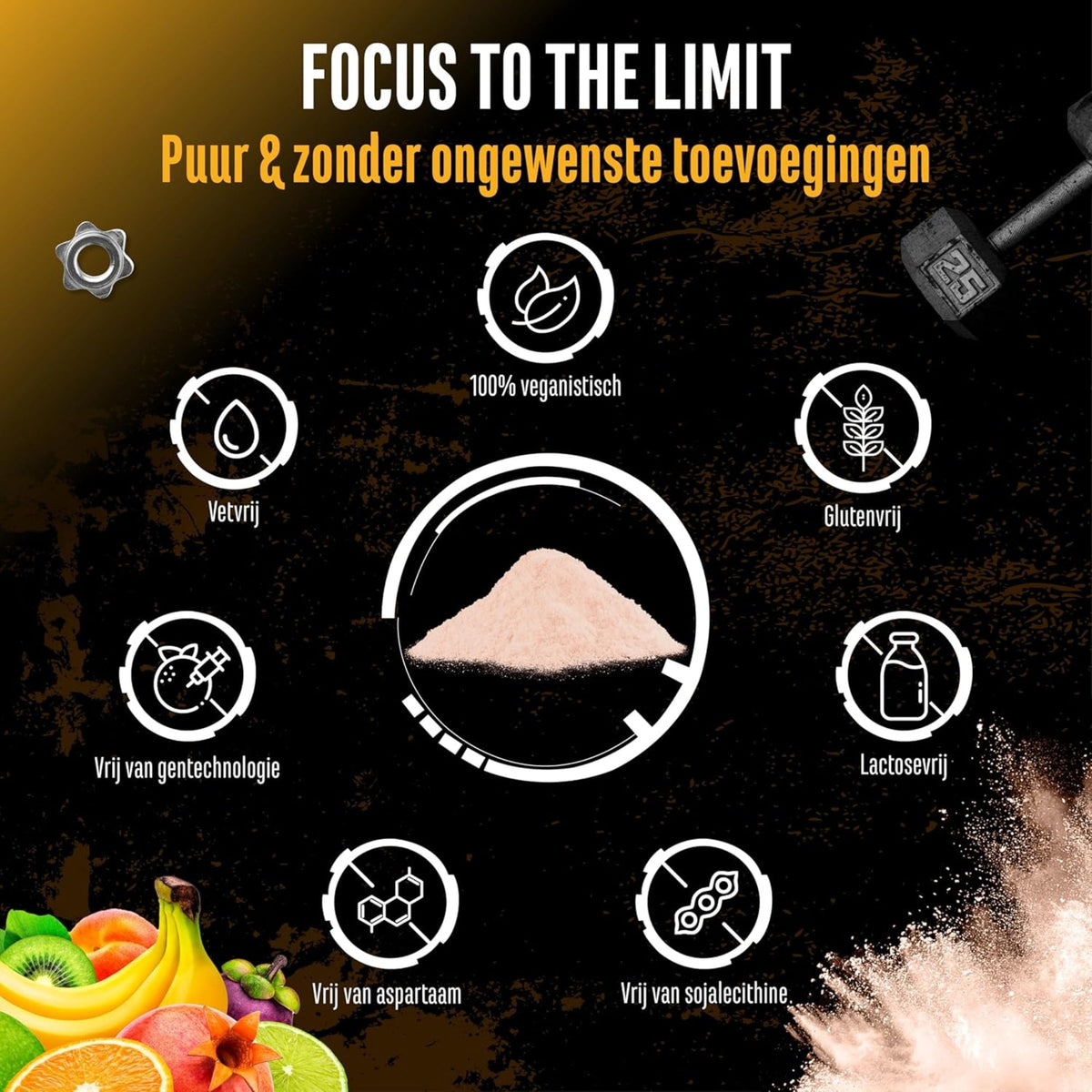 Focus to the Limit | Pre-Workout | 240 g | German Elite Nutrition