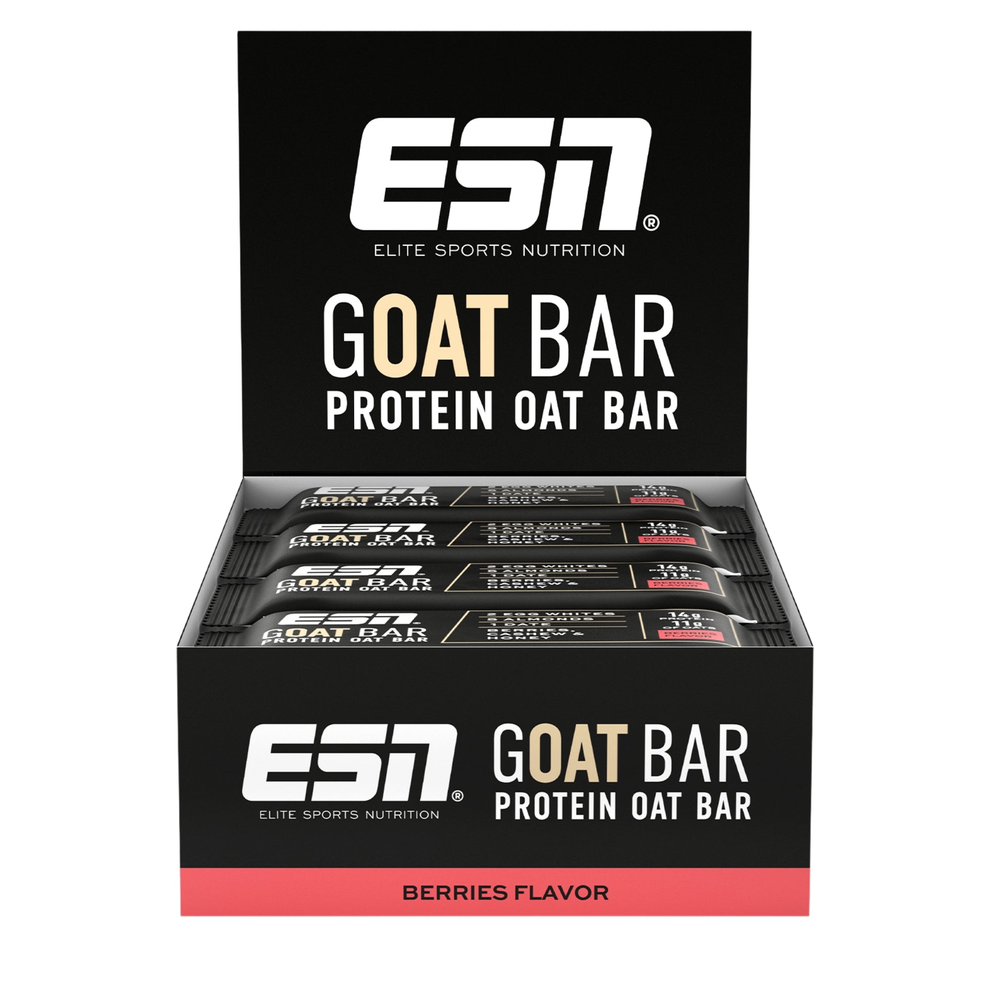 GOAT Bar Ontbijtreep Berries | 12 repen | ESN