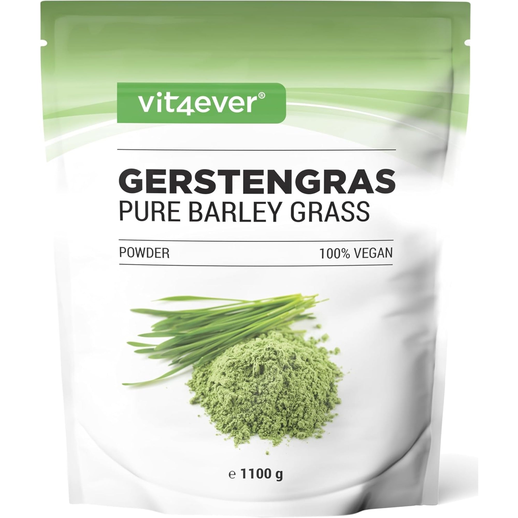 Vit4ever Gerstengras Pulver - 1,1 kg