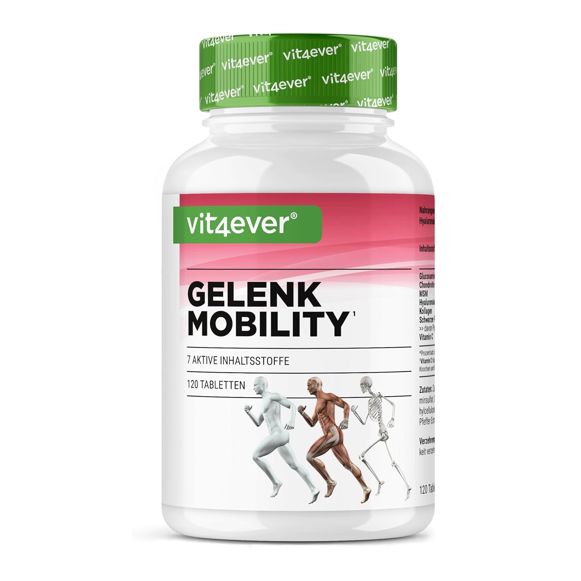 Vit4ever Gelenk & Mobilität 7x Complex - 120 Tabletten