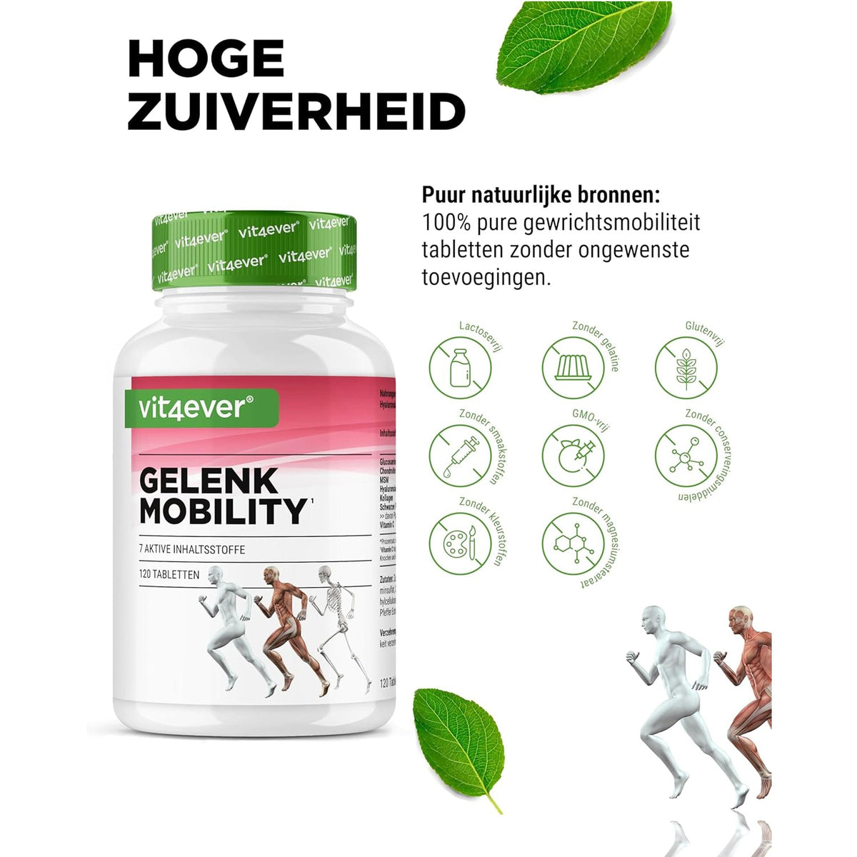 Gelenk & Mobilität 7x Complex | 120 Tabletten | Vit4ever