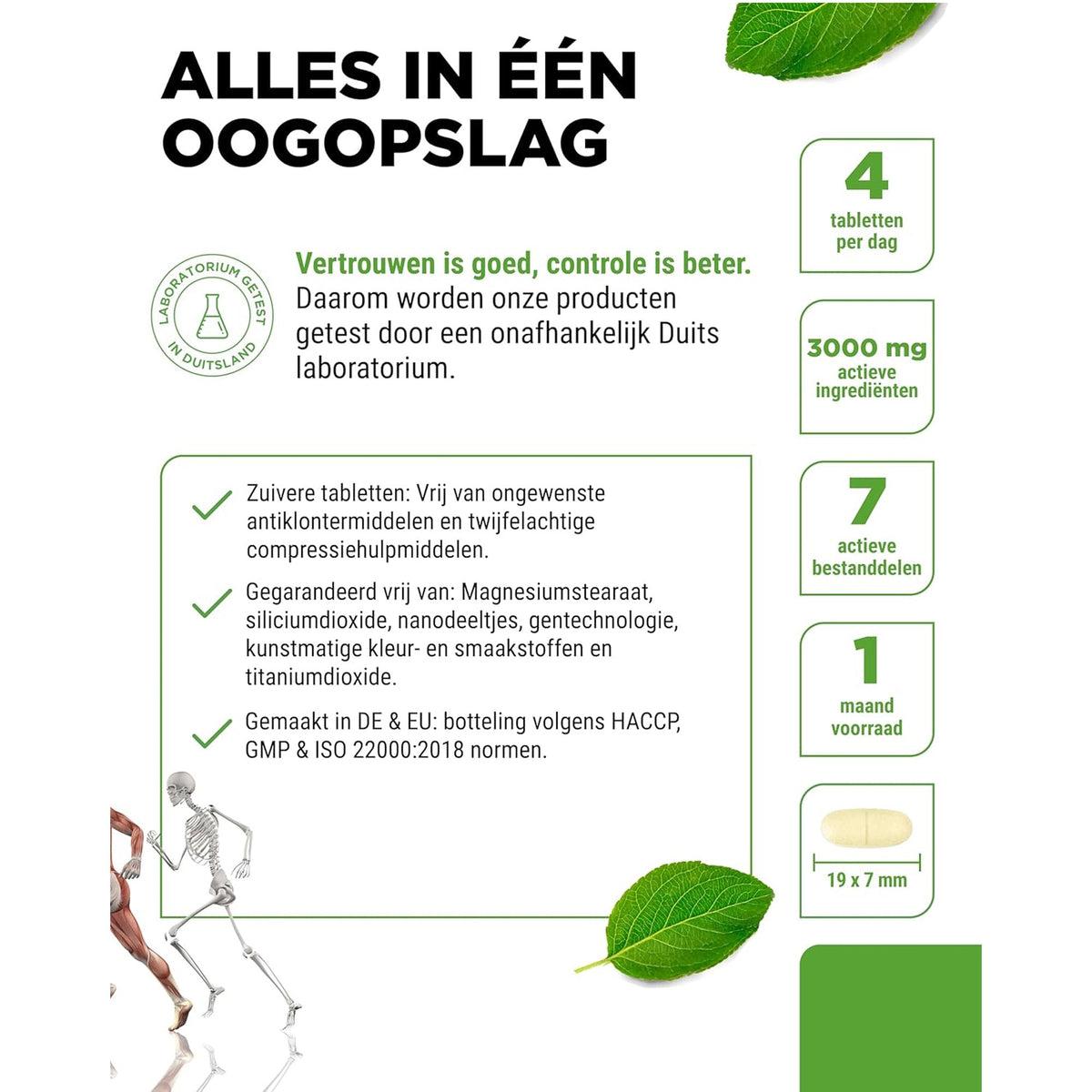 Gelenk & Mobilität 7x Complex | 120 Tabletten | Vit4ever