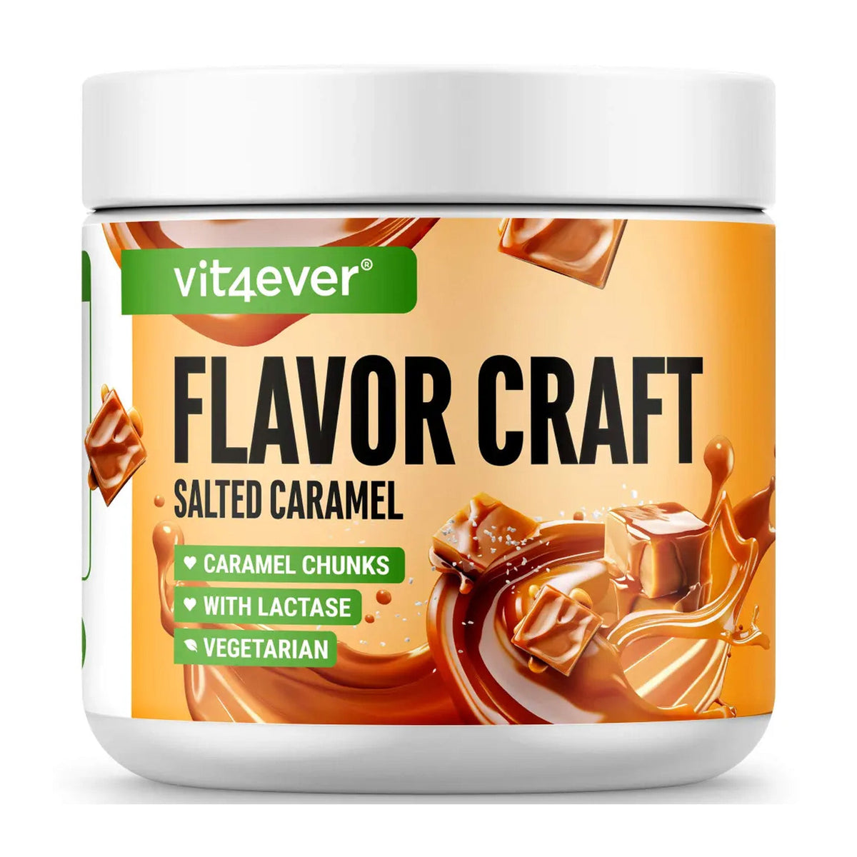 Vit4ever Flavor Craft Gesalzenes Karamell Geschmackspulver 250 g