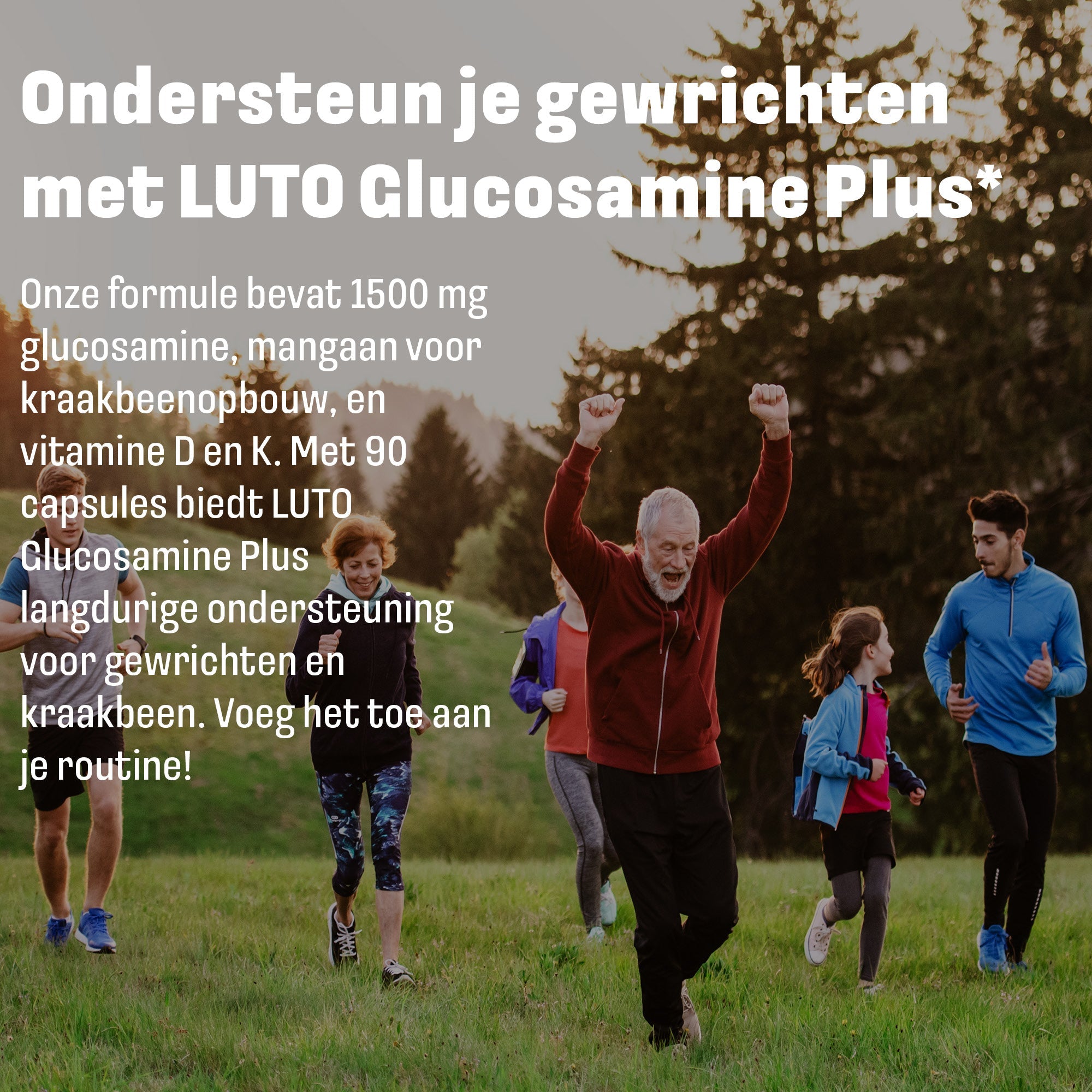 Glucosamin 1500 mg | 90 Kapseln | LUTO Supplements