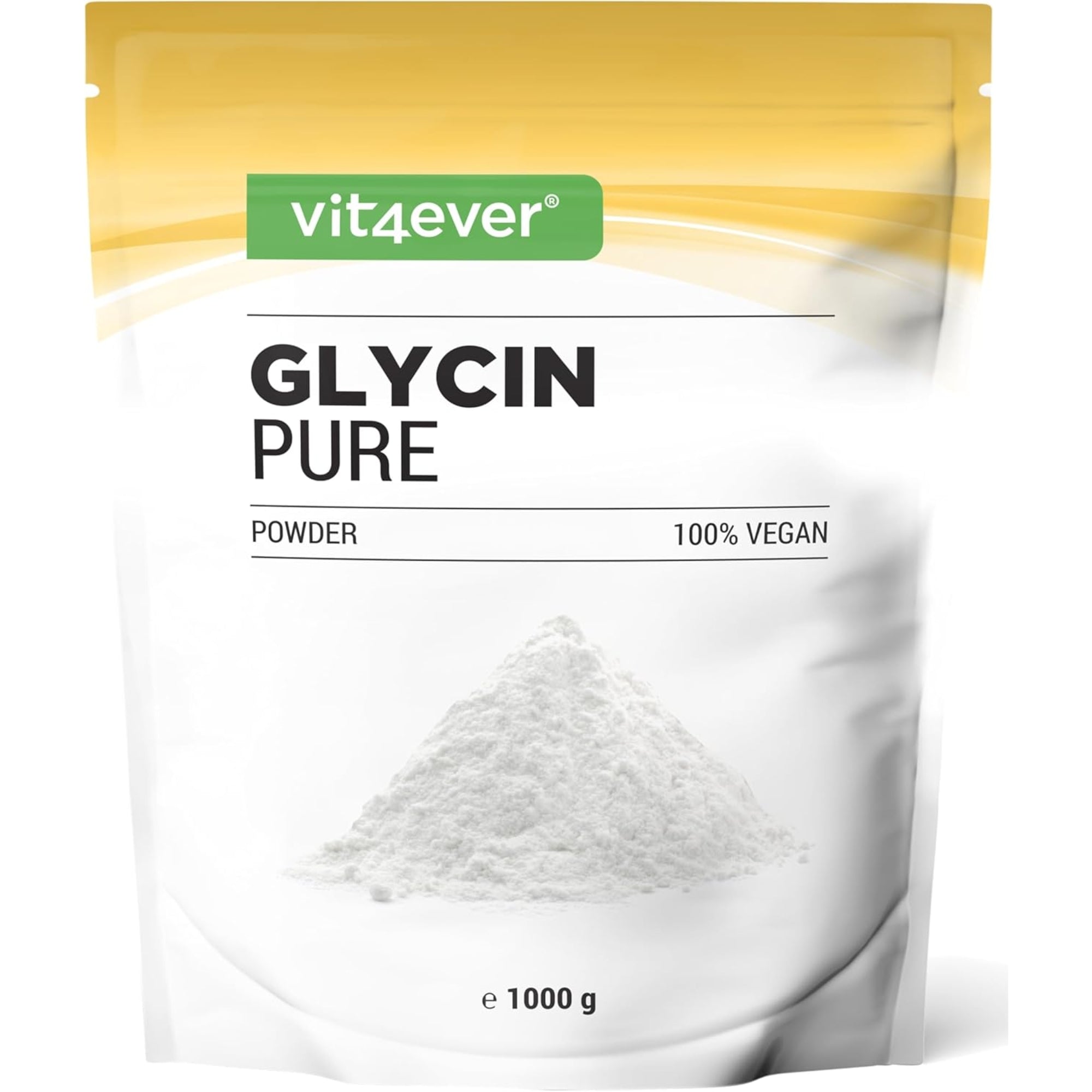 Vit4ever Glycin Pulver 100% Rein - 1100 g