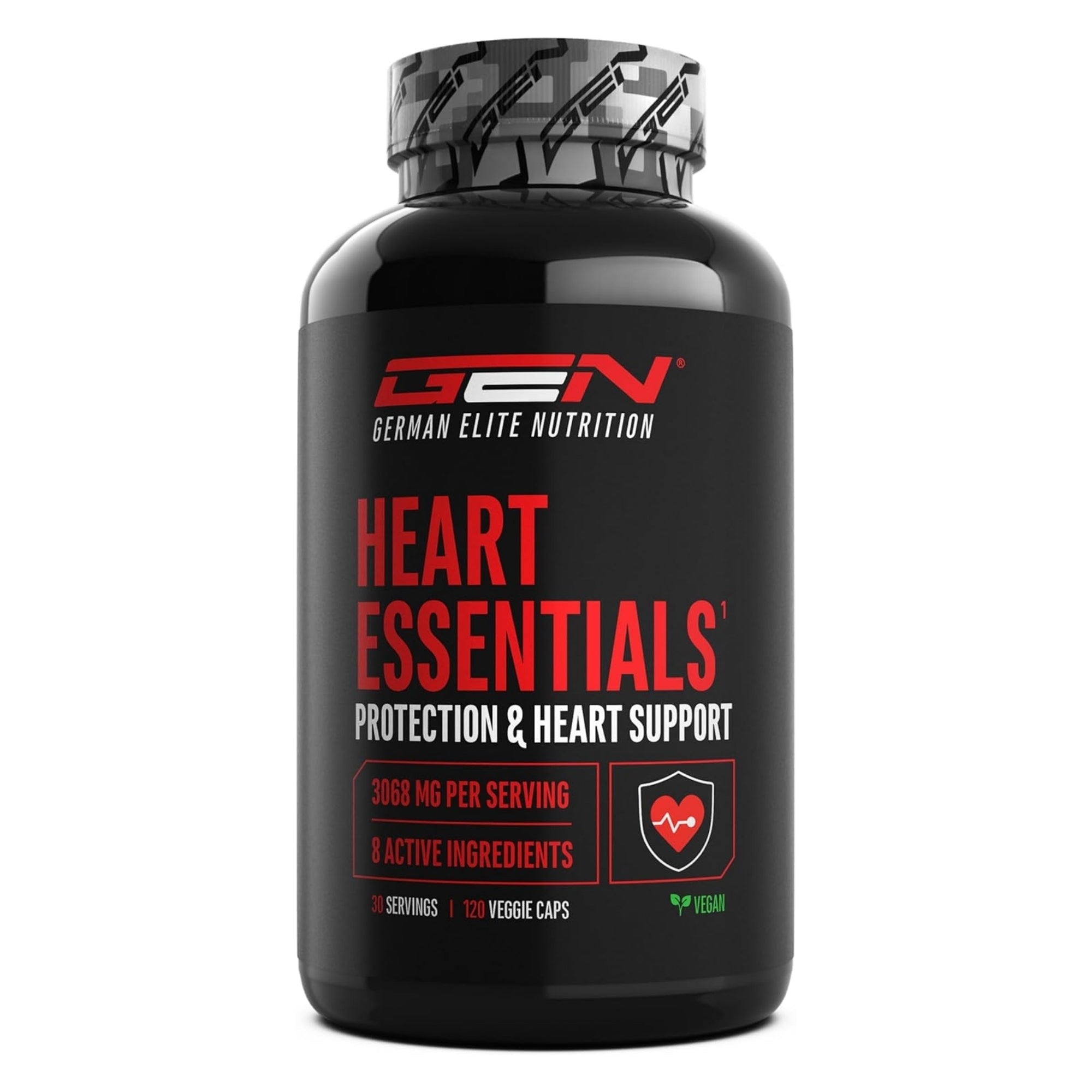 Heart Essentials | 120 Kapseln | German Elite Nutrition