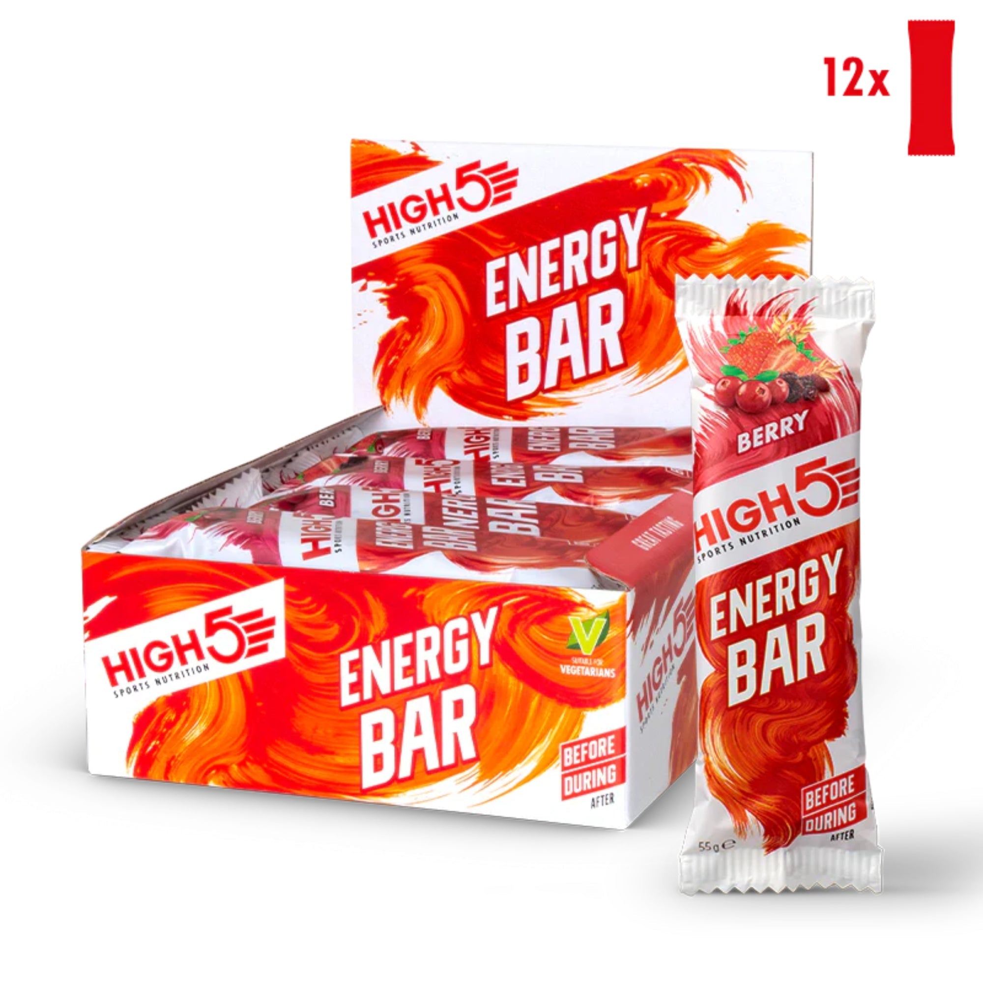 Berry high5 Energy Bar 55 grEnergierepen