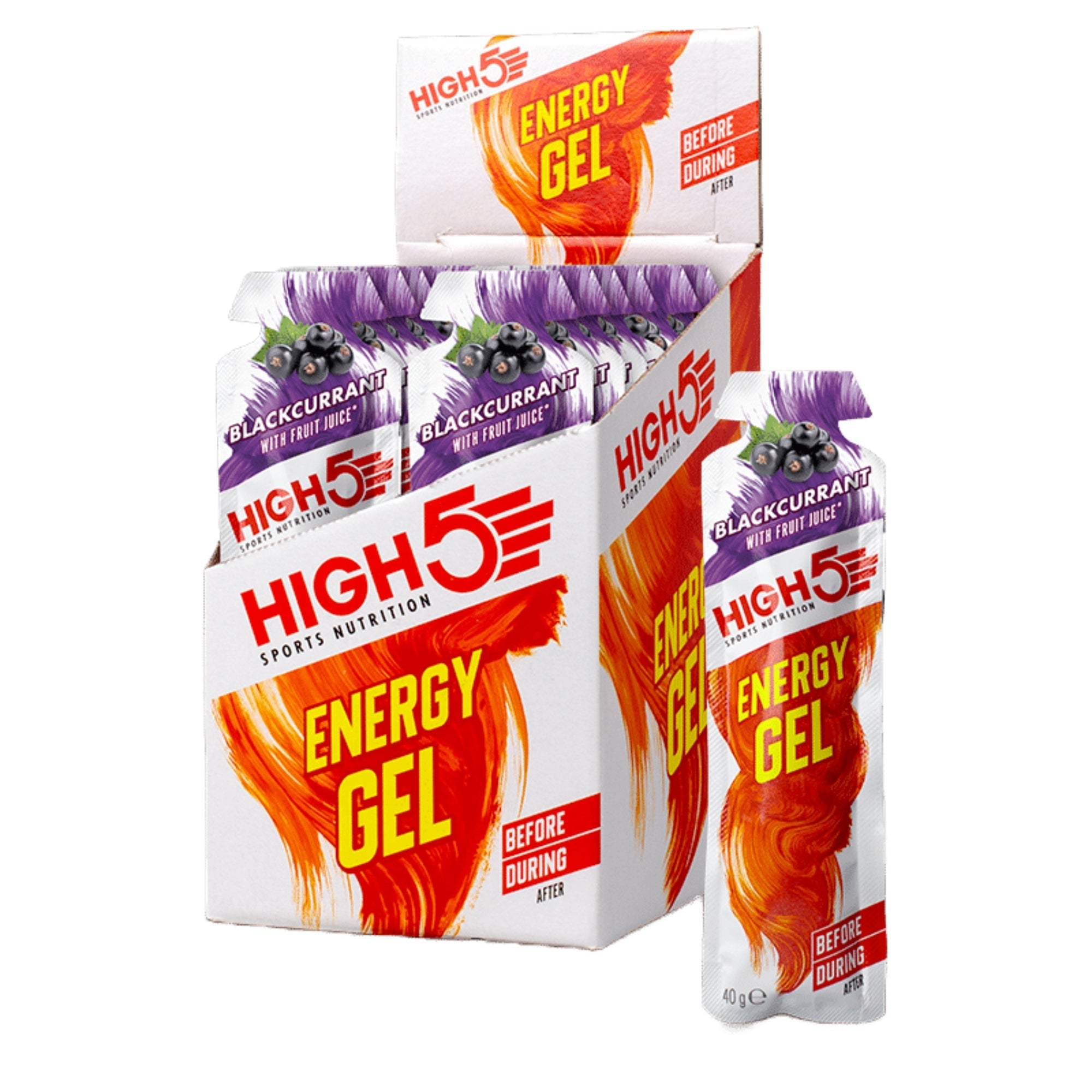 HIGH5 Energy Gel Blackcurrant 40g sachet