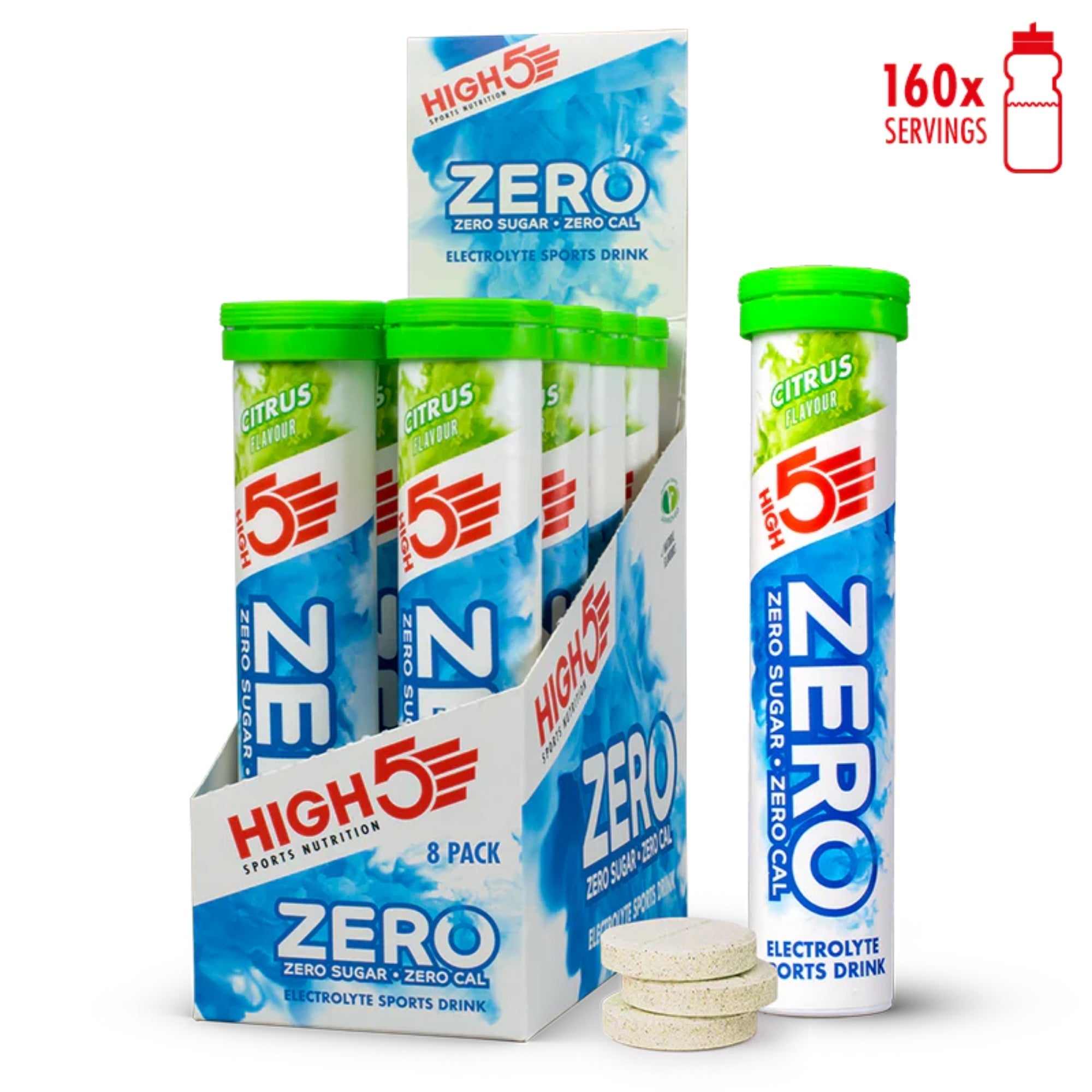 HIGH5 ZERO Citrus | Elektrolyt-Brausetabletten