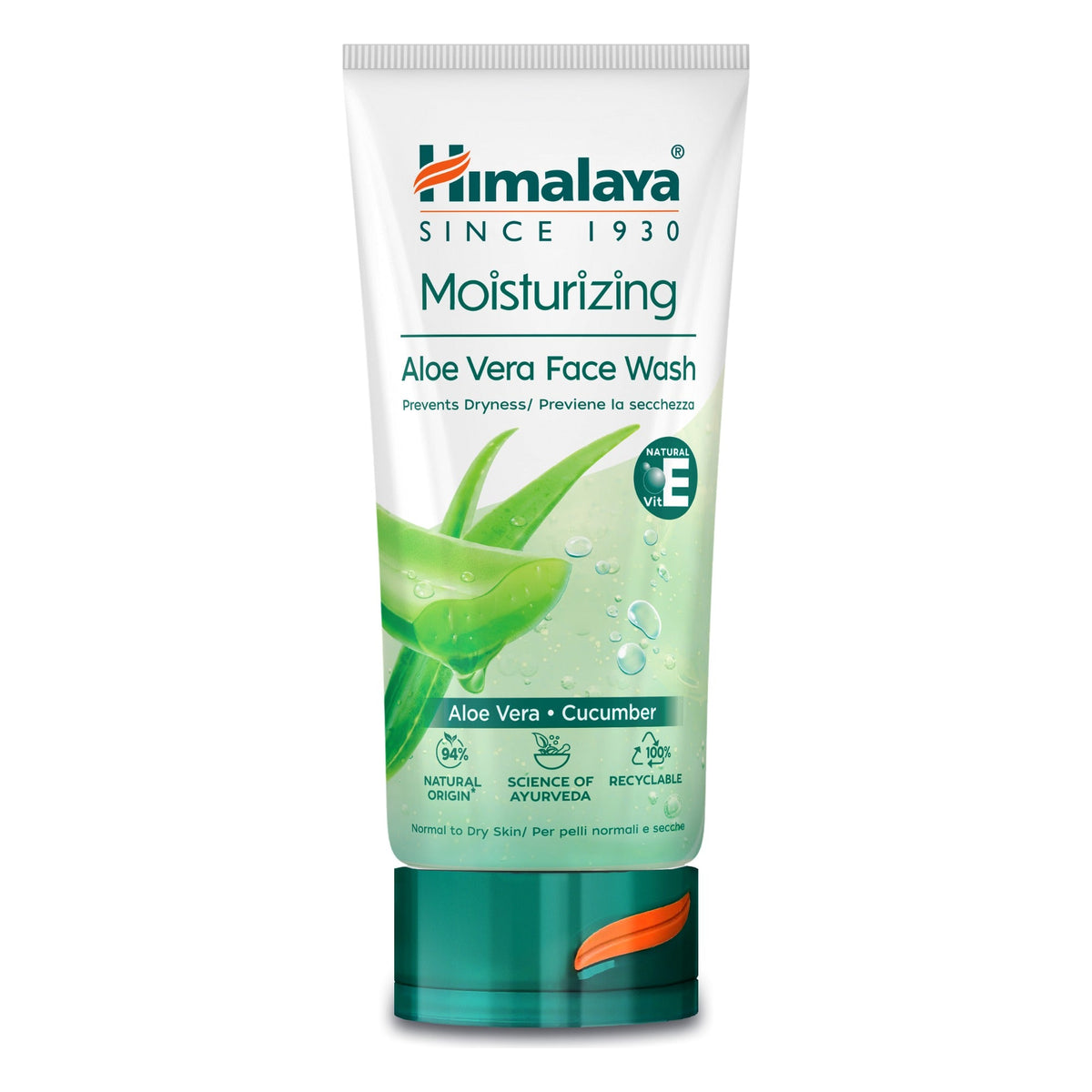 Moisturizing Aloe Vera Face Wash - 150 ml - Himalaya