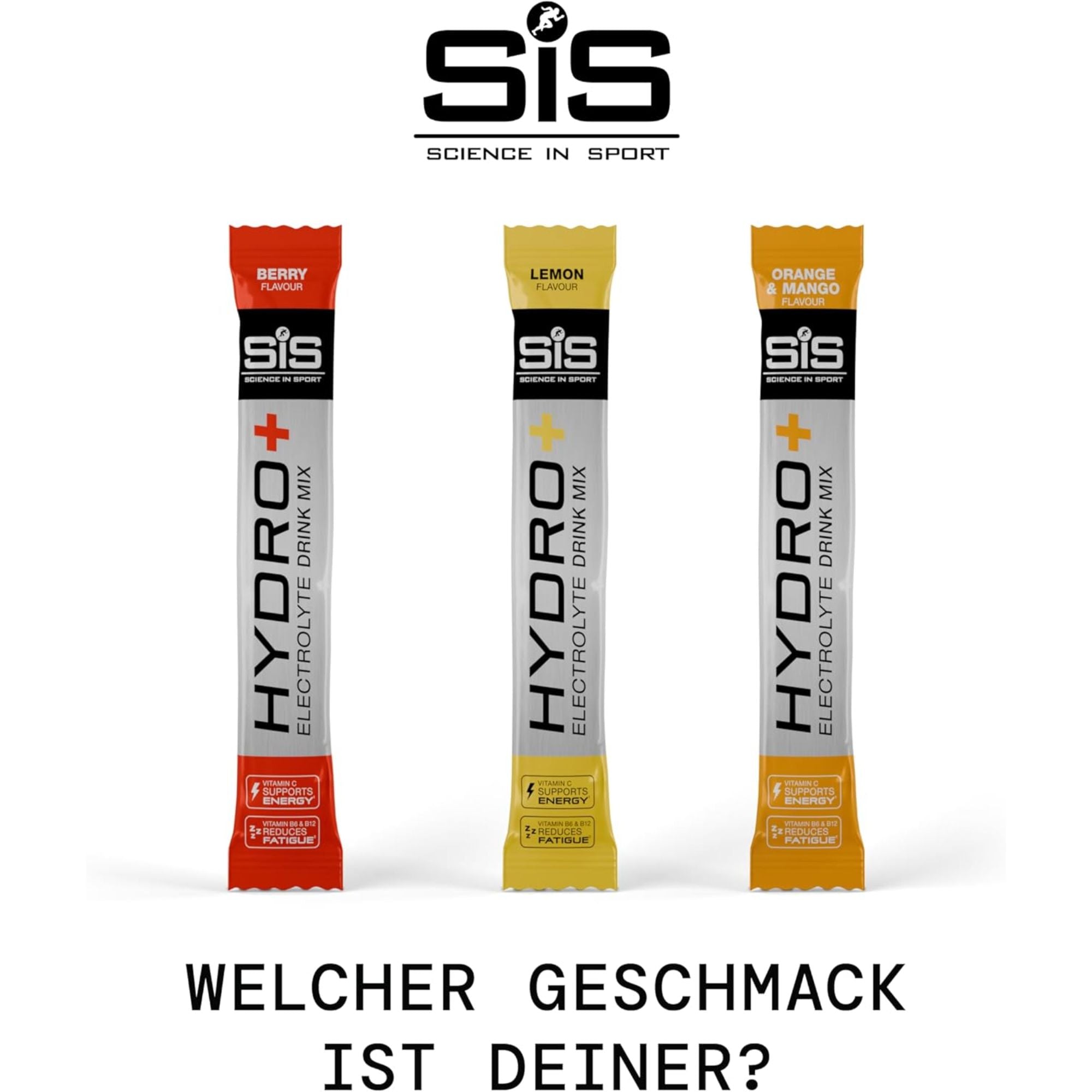 SiS Hydro+ Drink Mix | Elektrolyte | Orange Mango | 6er-Pack