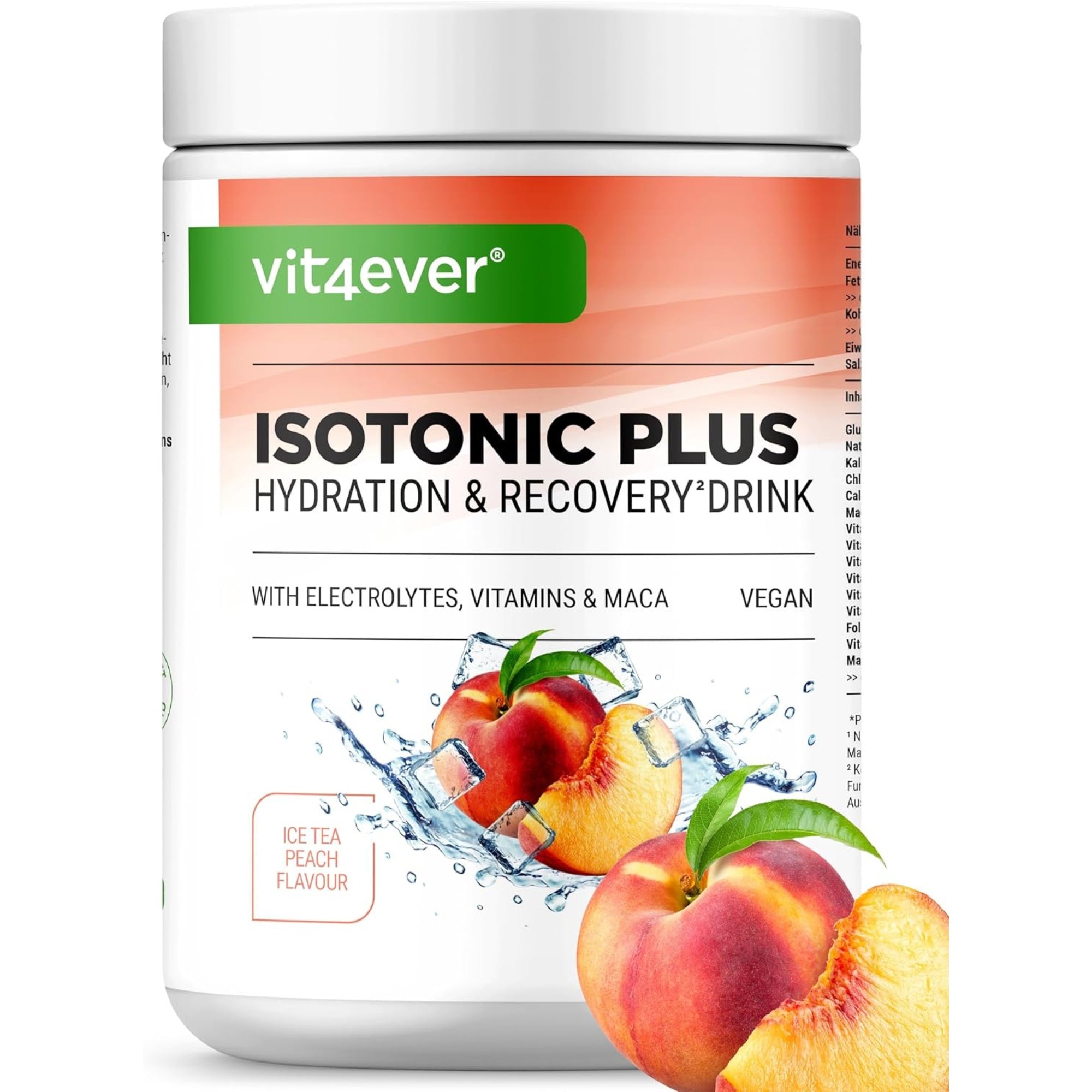 Vit4ever Isotonic Plus Elektrolyte + B-Vitamine Beerenmix - 1050 g