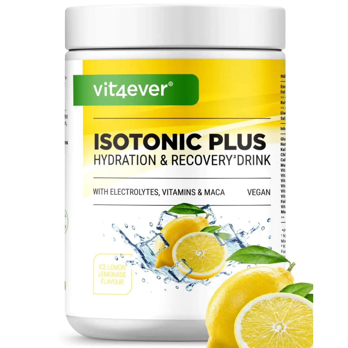 Isotonic Plus | Elektrolyte + B-Vitamine | Beerenmix | 1050 g | Vit4ever