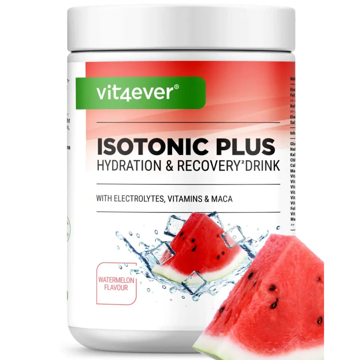 Isotonic Plus | Elektrolyte + B-Vitamine | Beerenmix | 1050 g | Vit4ever