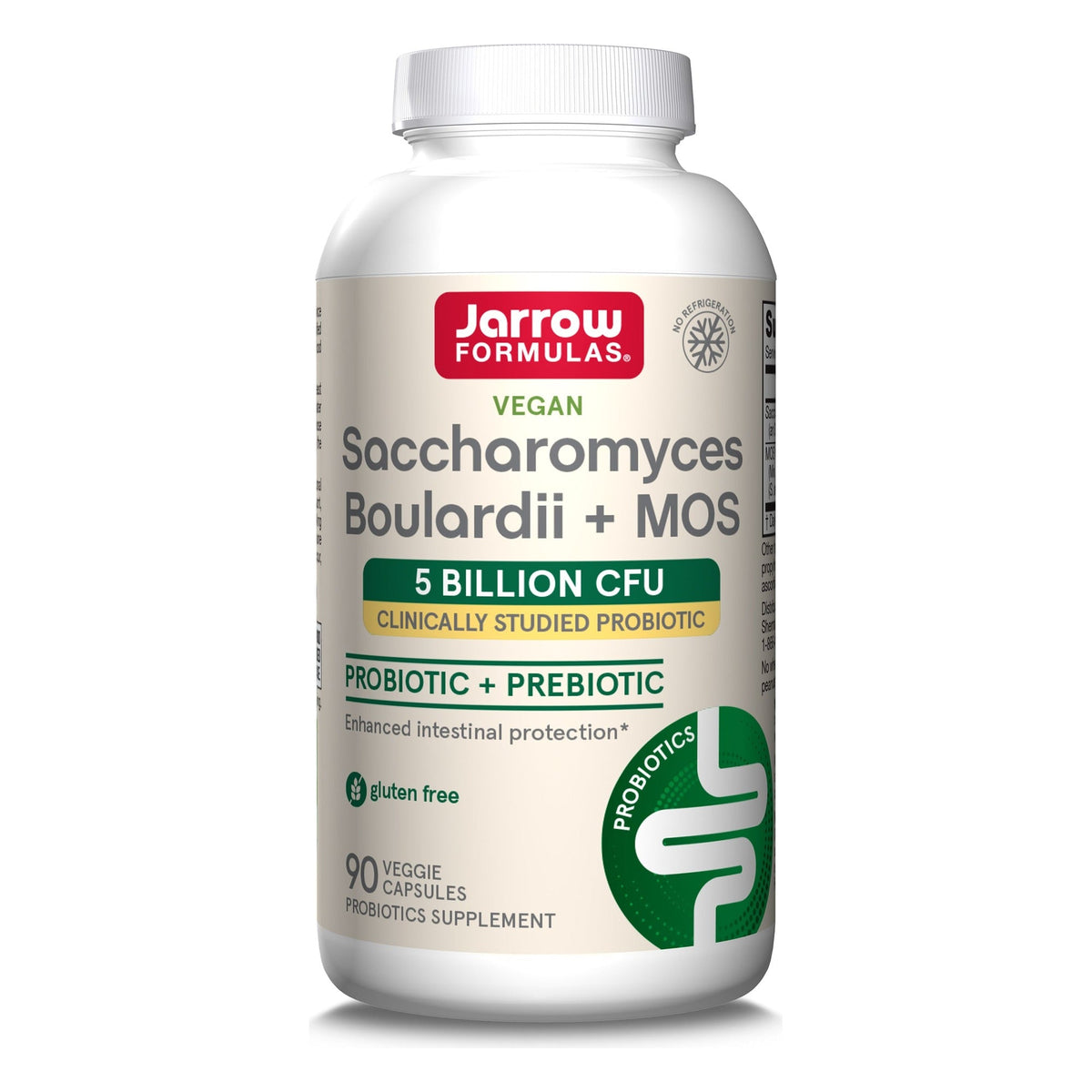 Saccharomyces Boulardii + MOS 5 Milliarden KBE - 90 Kapseln - Jarrow Formulas