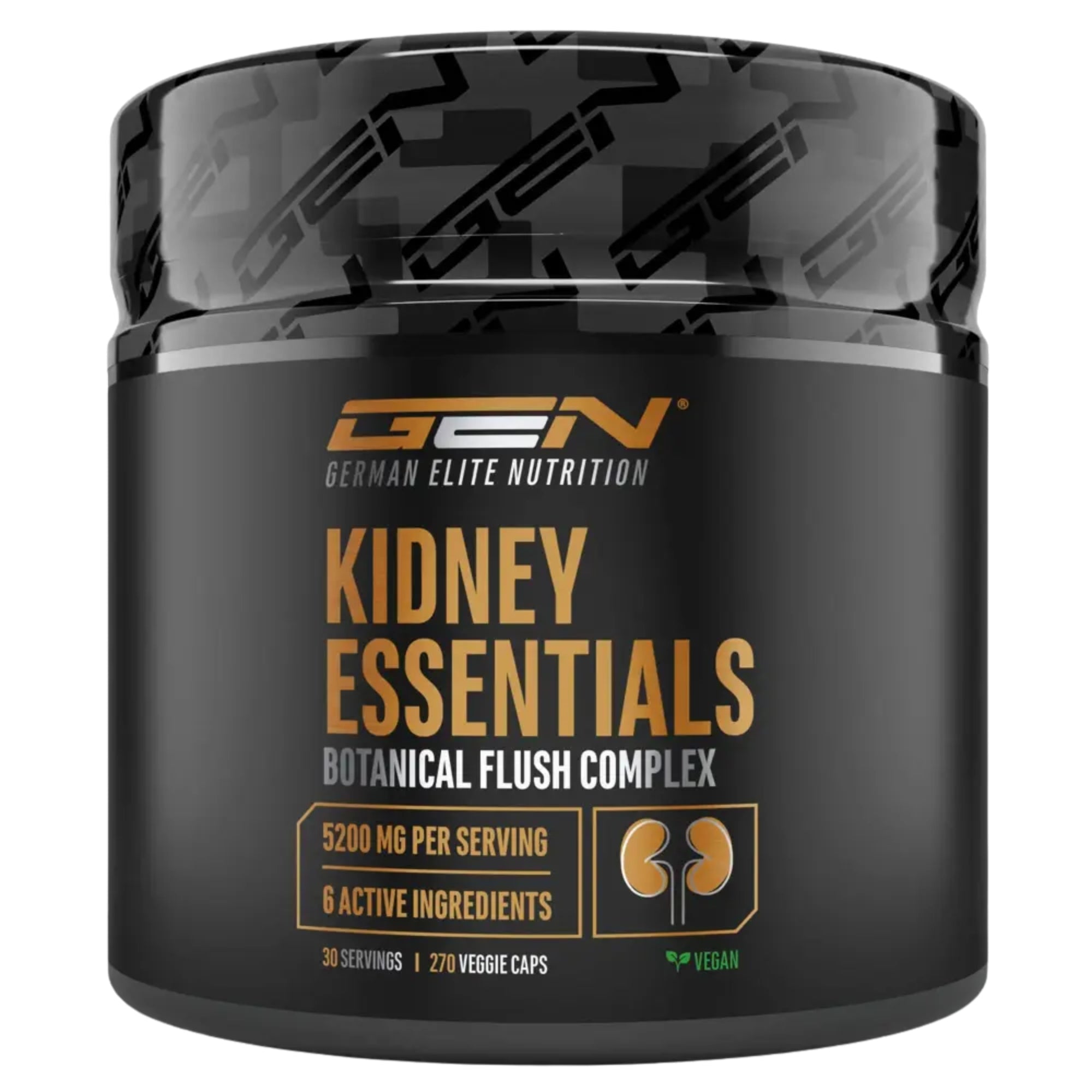 Kidney Essentials Botanischer Flush Complex | 270 Kapseln | German Elite Nutrition