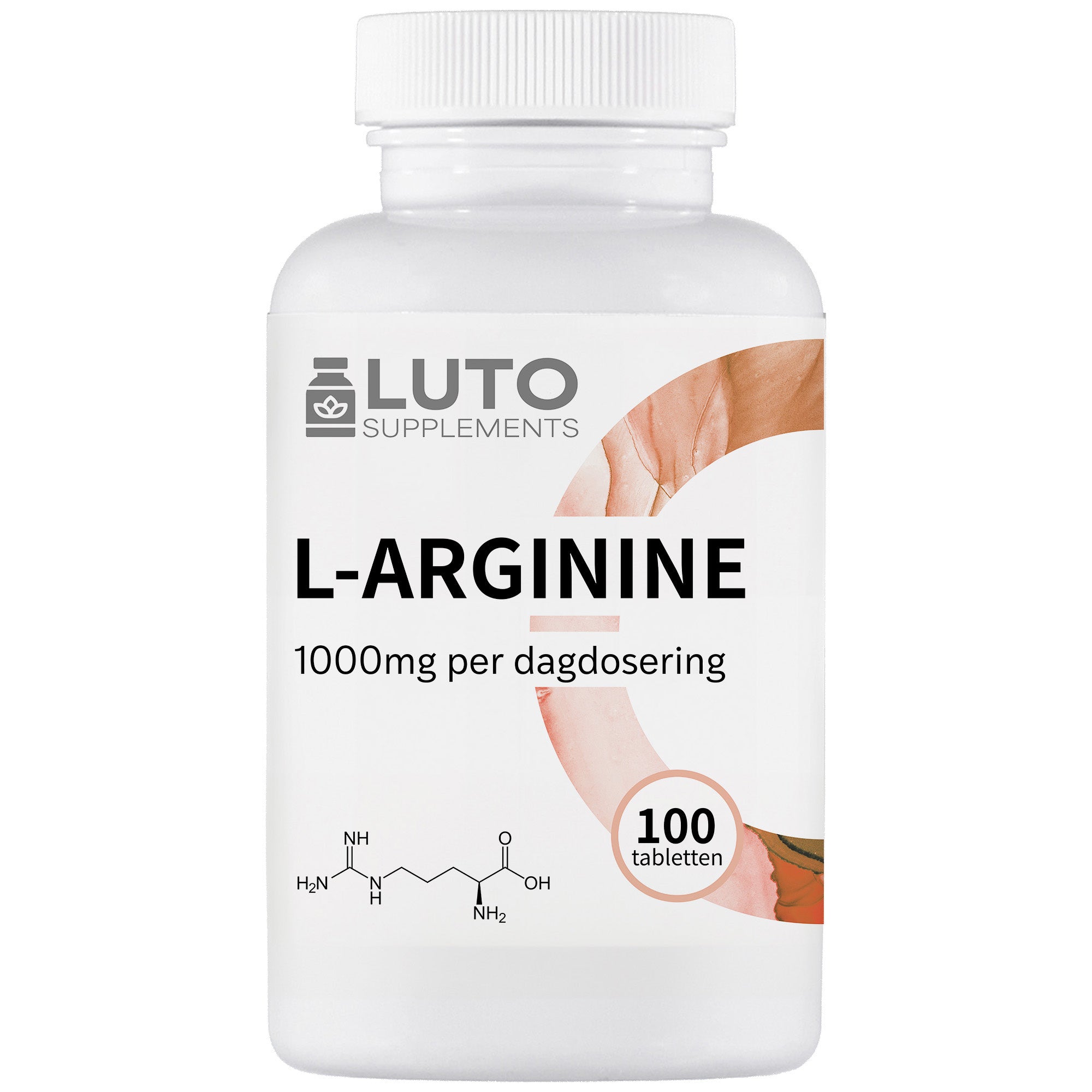 L-Arginin 1000 mg | 100 Kapseln | LUTO Supplements