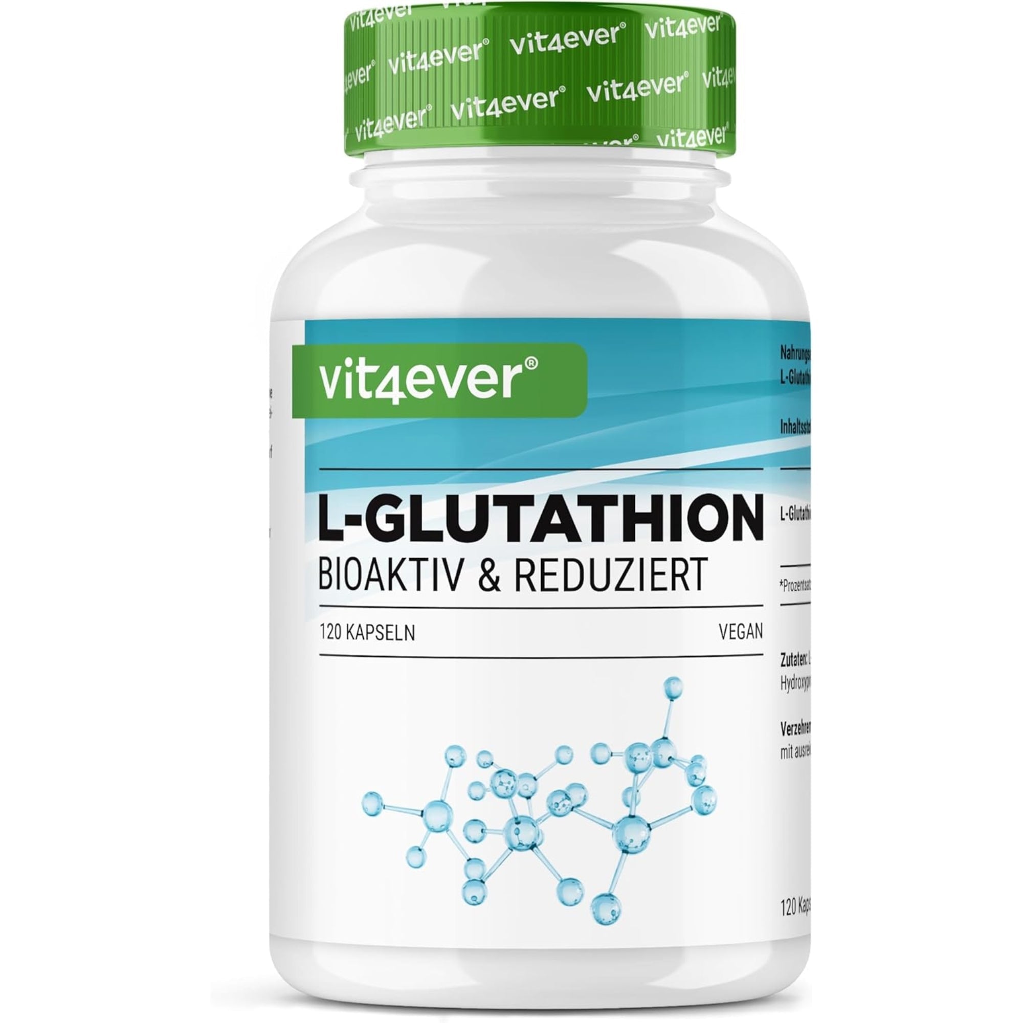 Vit4ever L-Glutathion 500mg - 120 Kapseln