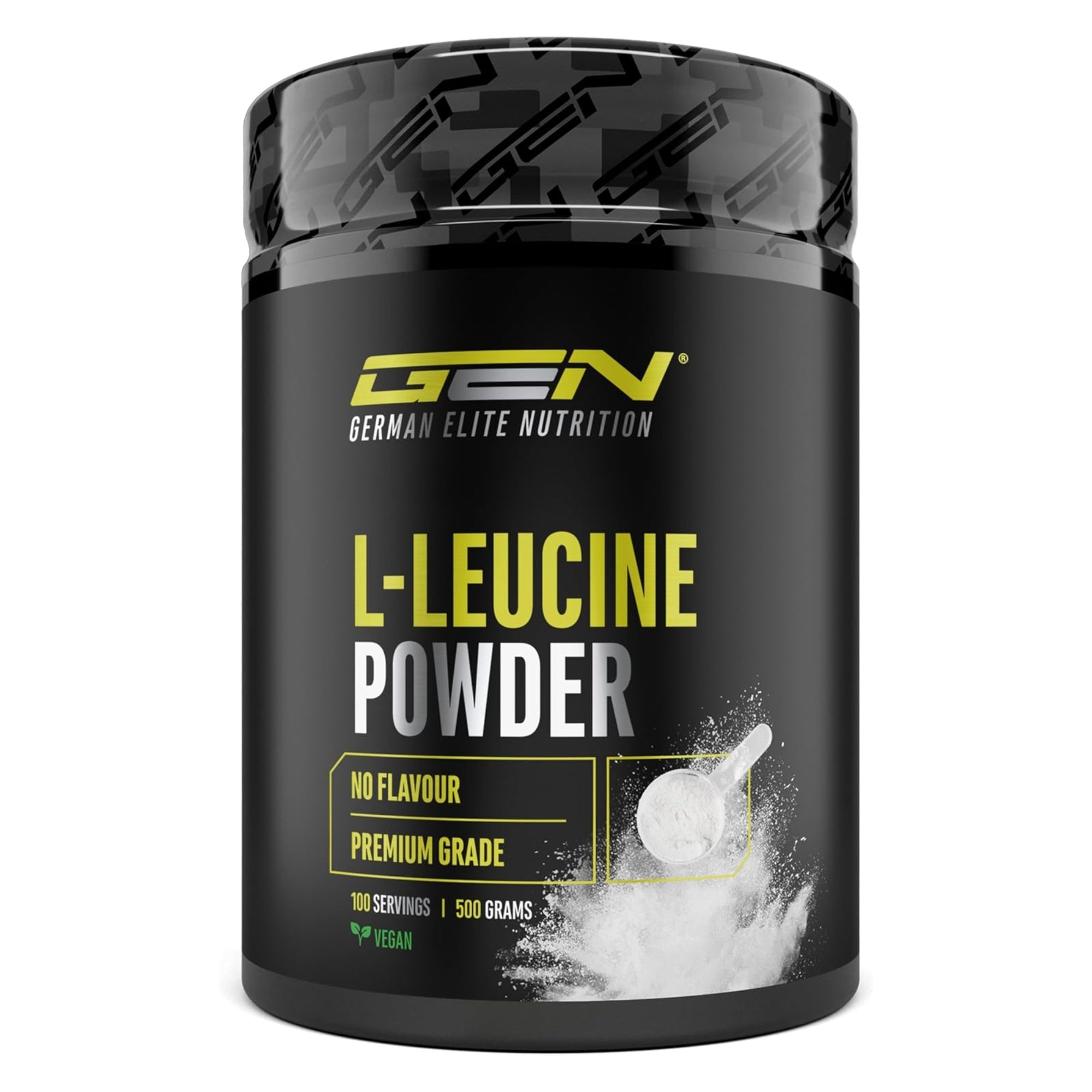 L-Leucin Pulver 5000mg | 500 g | German Elite Nutrition