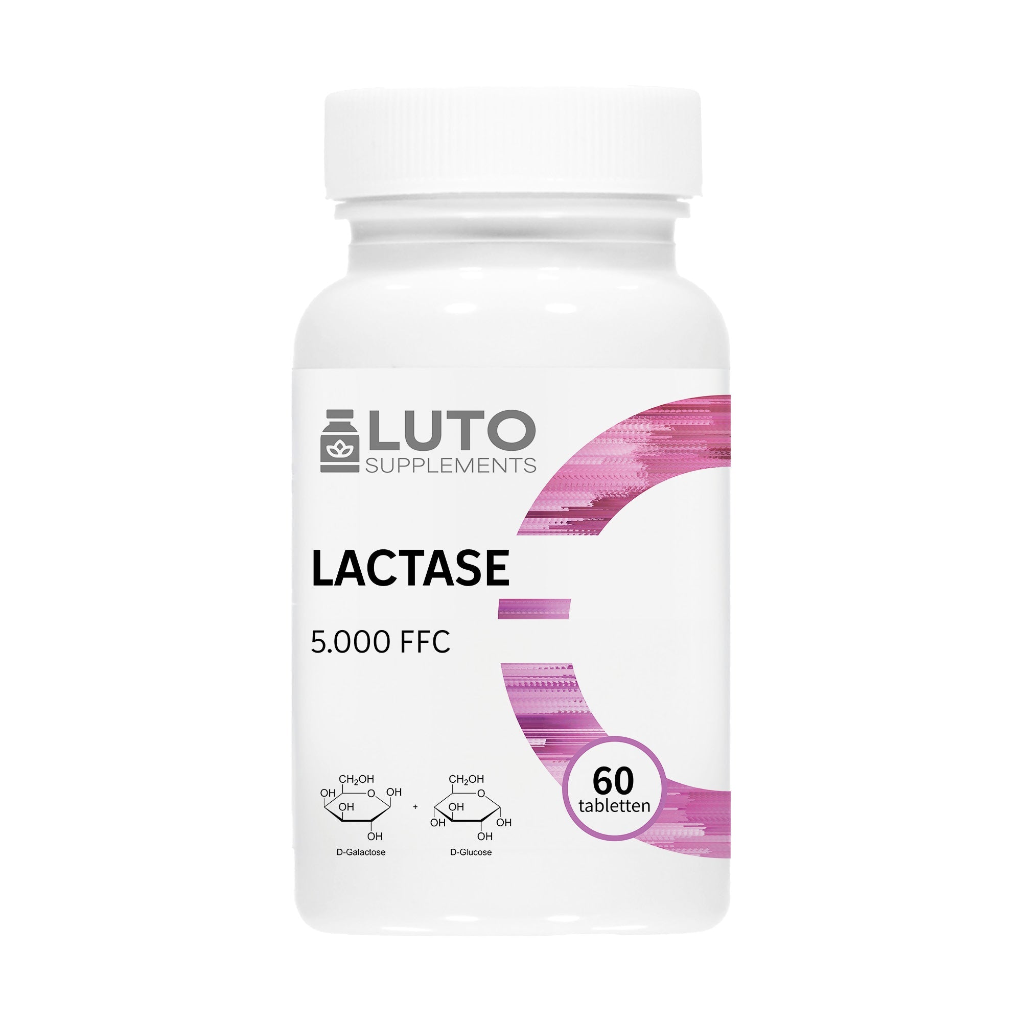 Lactase 5.000 FCC | 60 Tabletten | LUTO Supplements