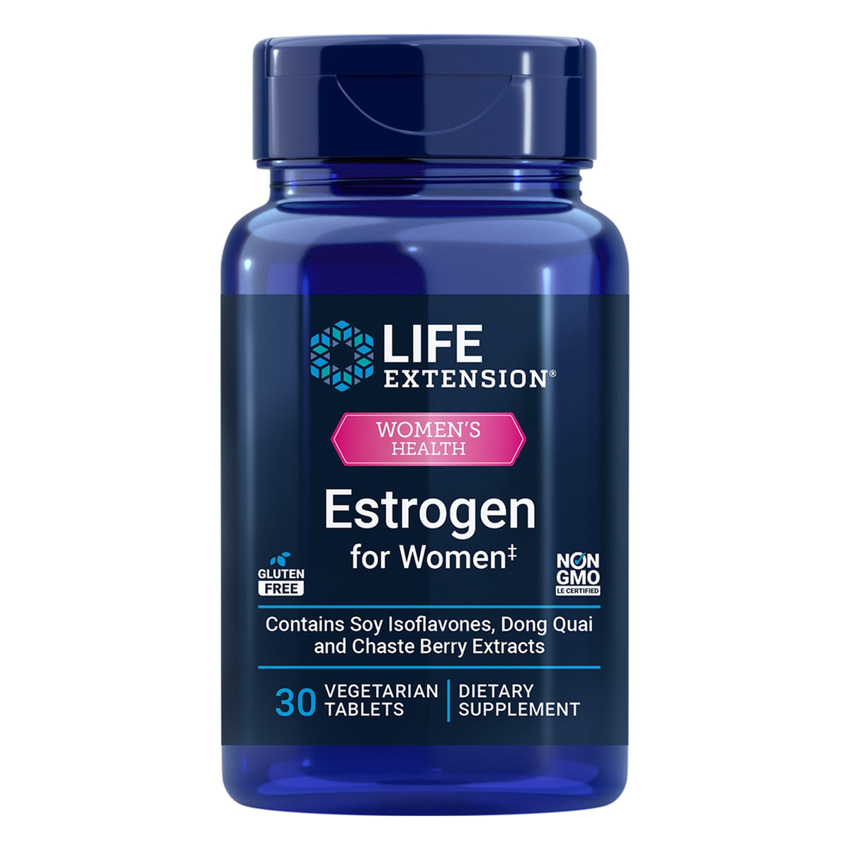 Soja-Isoflavone, Brokkoli & Kräuterkomplex - 30 Tabletten - Life Extension