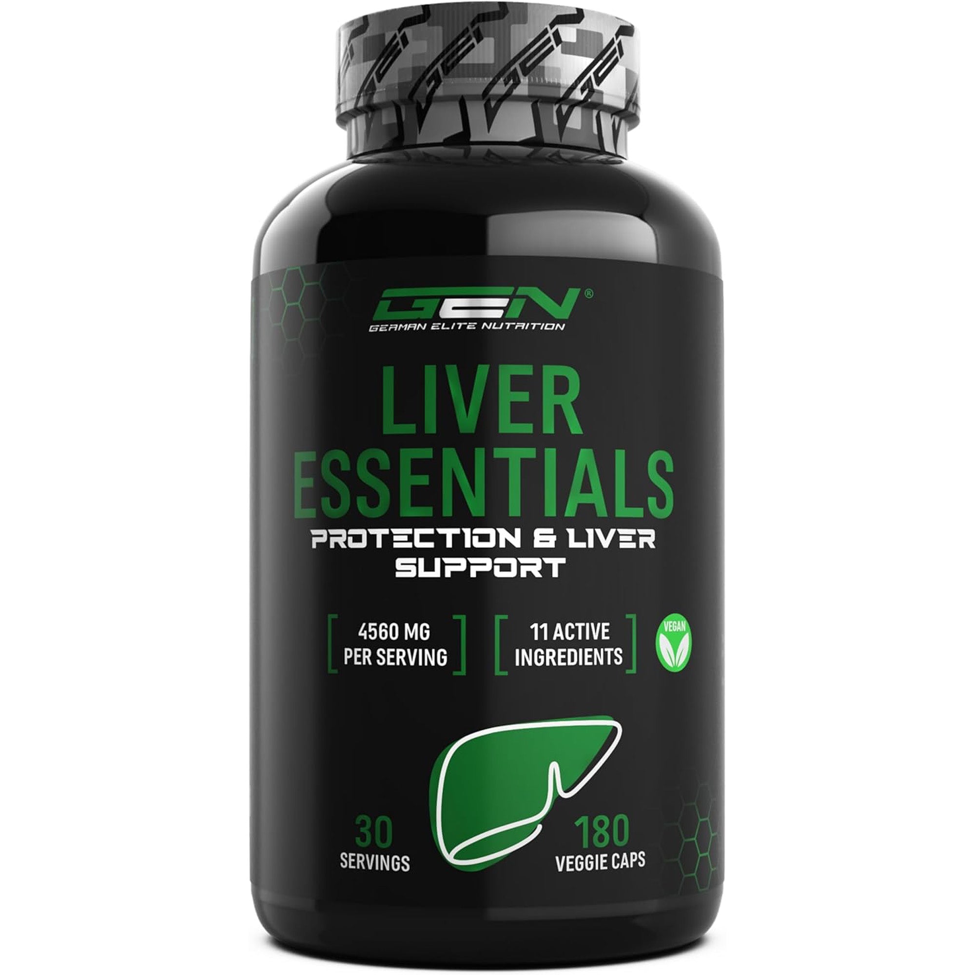 Liver Essentials | 180 Kapseln | German Elite Nutrition