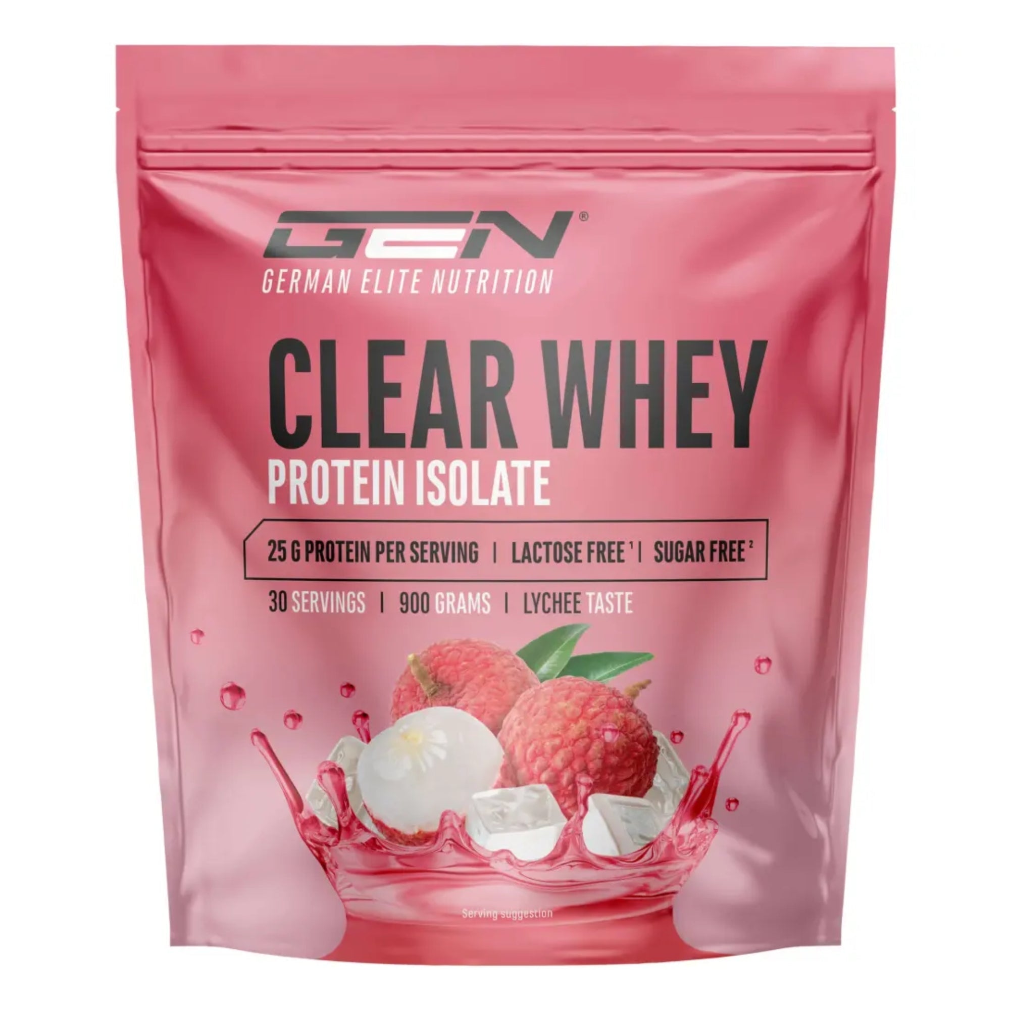 Clear Whey Protein Isolate Lychee | 900 g | German Elite Nutrition