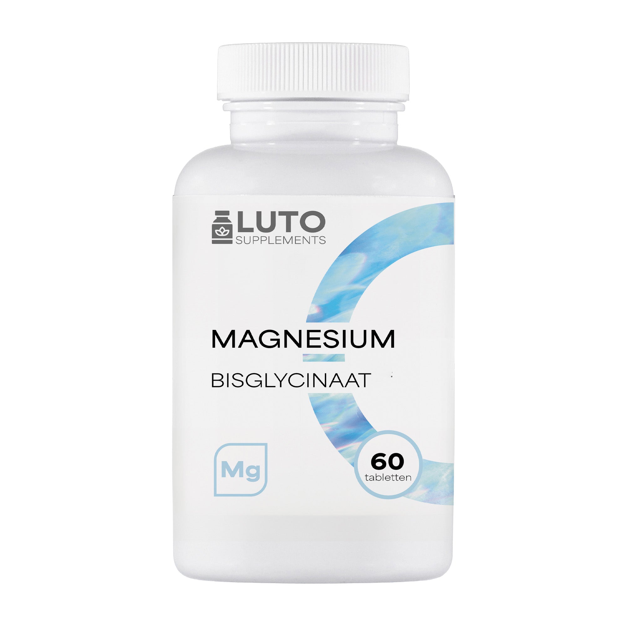 LUTO Supplements Magnesium Bisglycinaat 150mg 60 tabletten - vegan mineraal supplement | kopen in Nederland en België