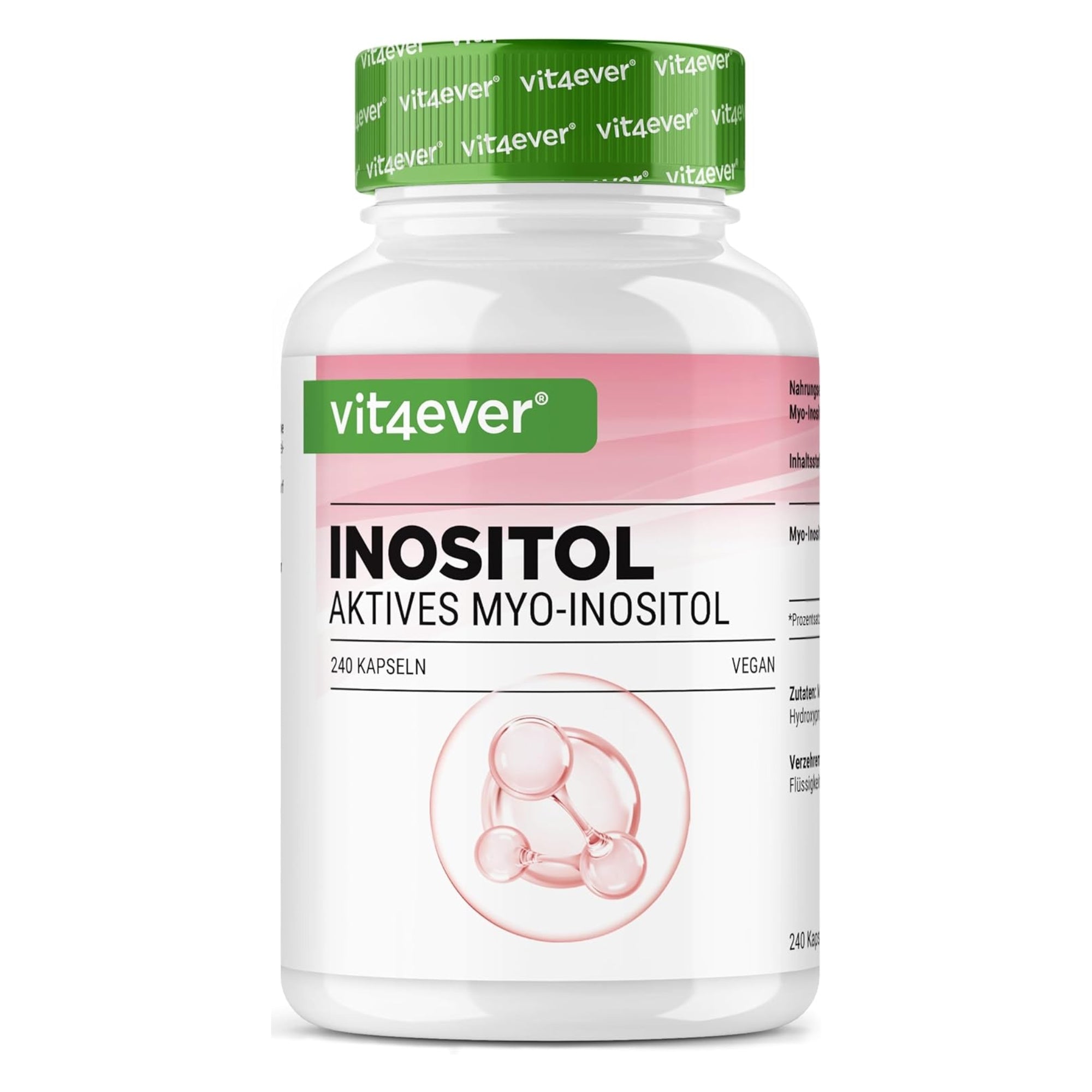 Myo-Inositol 750mg 240 Kapseln Vit4ever