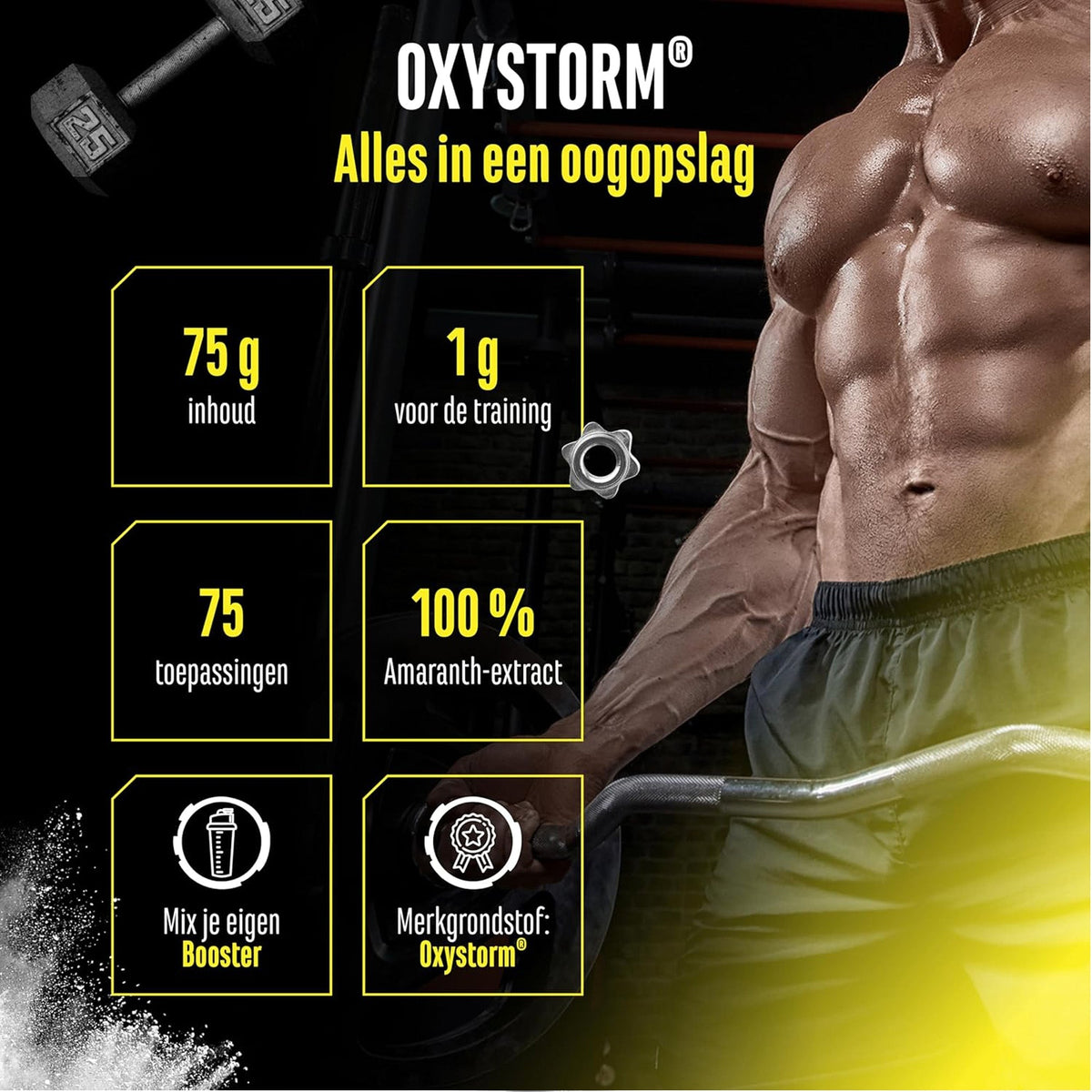 OxyStorm® Nitrat Pulver | 75 g | German Elite Nutrition