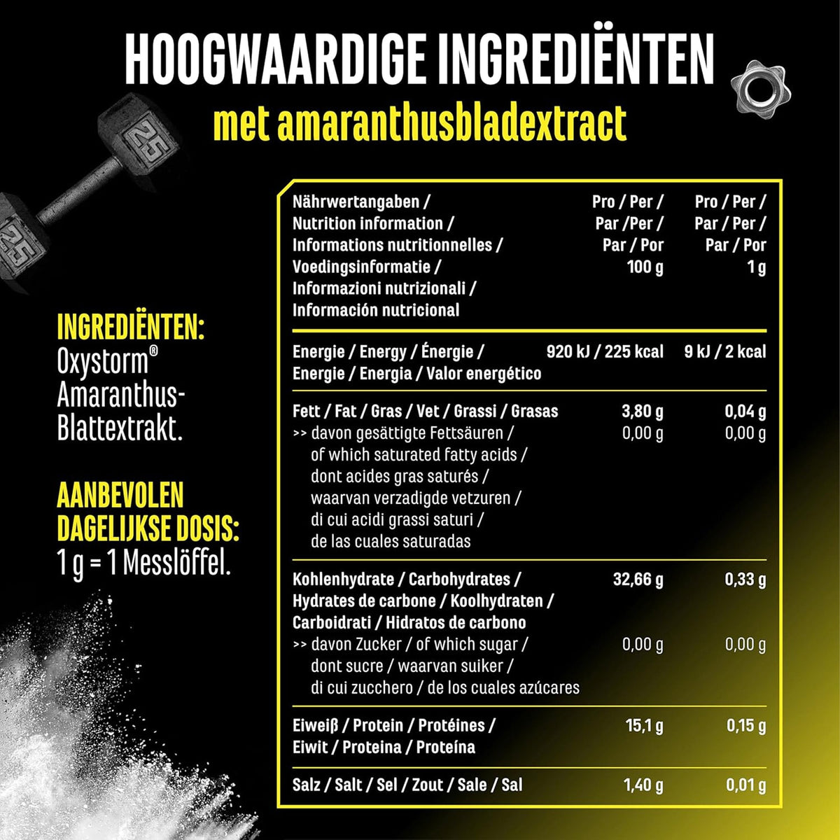 OxyStorm® Nitrat Pulver | 75 g | German Elite Nutrition